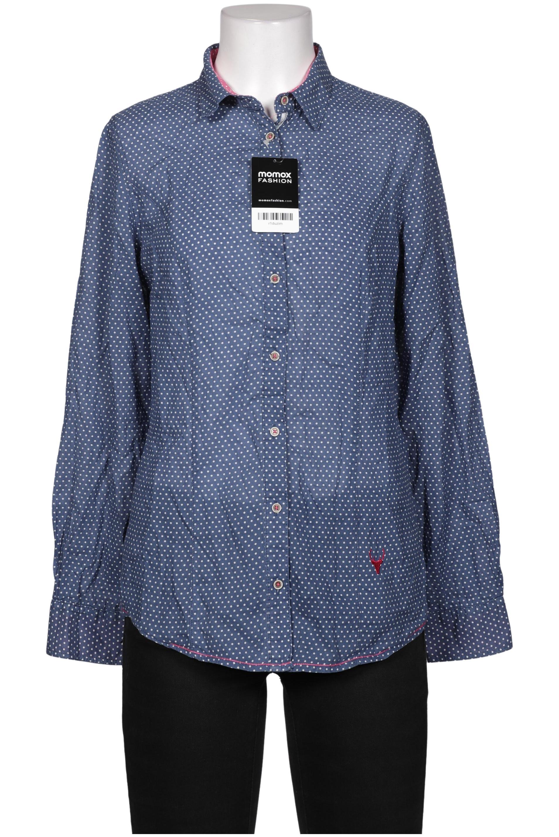

Emily van den Bergh Damen Bluse, blau, Gr. 38