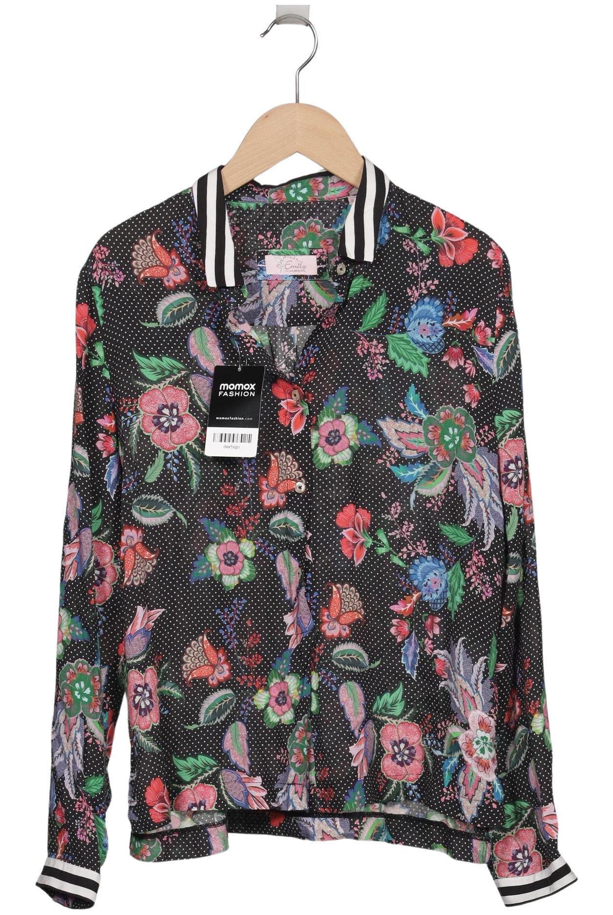 

Emily van den Bergh Damen Bluse, schwarz, Gr. 38