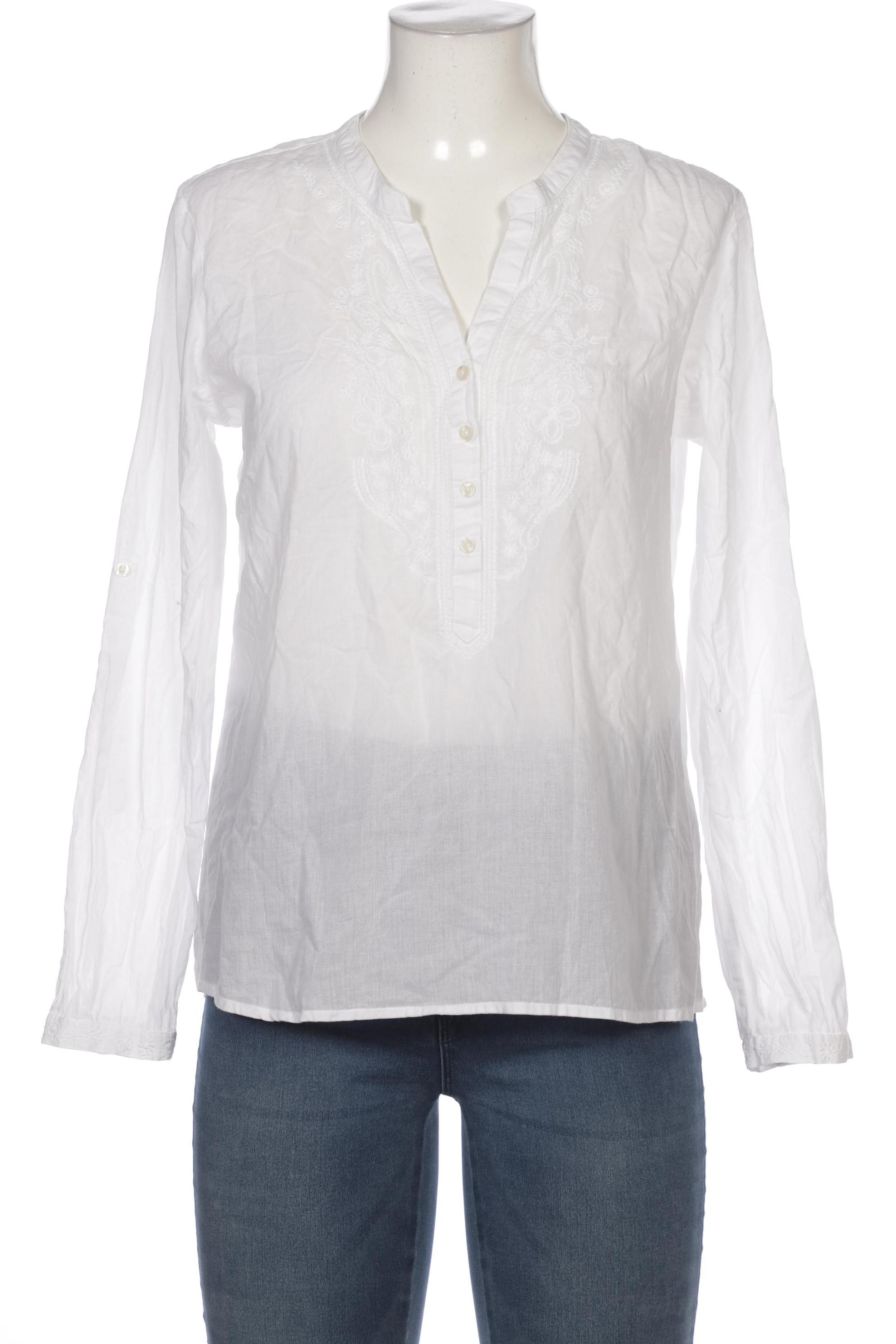 

Emily van den Bergh Damen Bluse, weiß, Gr. 40