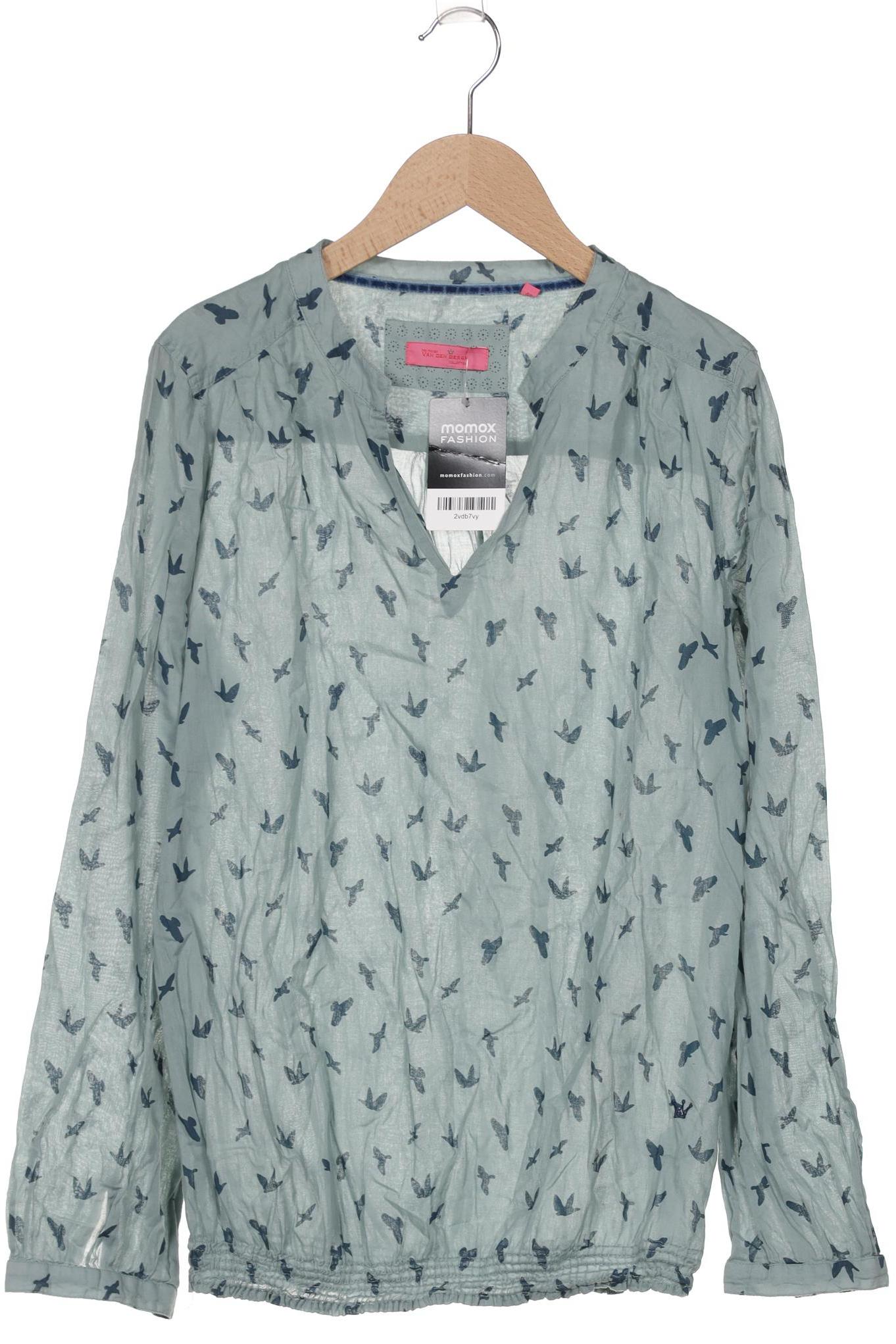 

Emily van den Bergh Damen Langarmshirt, türkis, Gr. 40