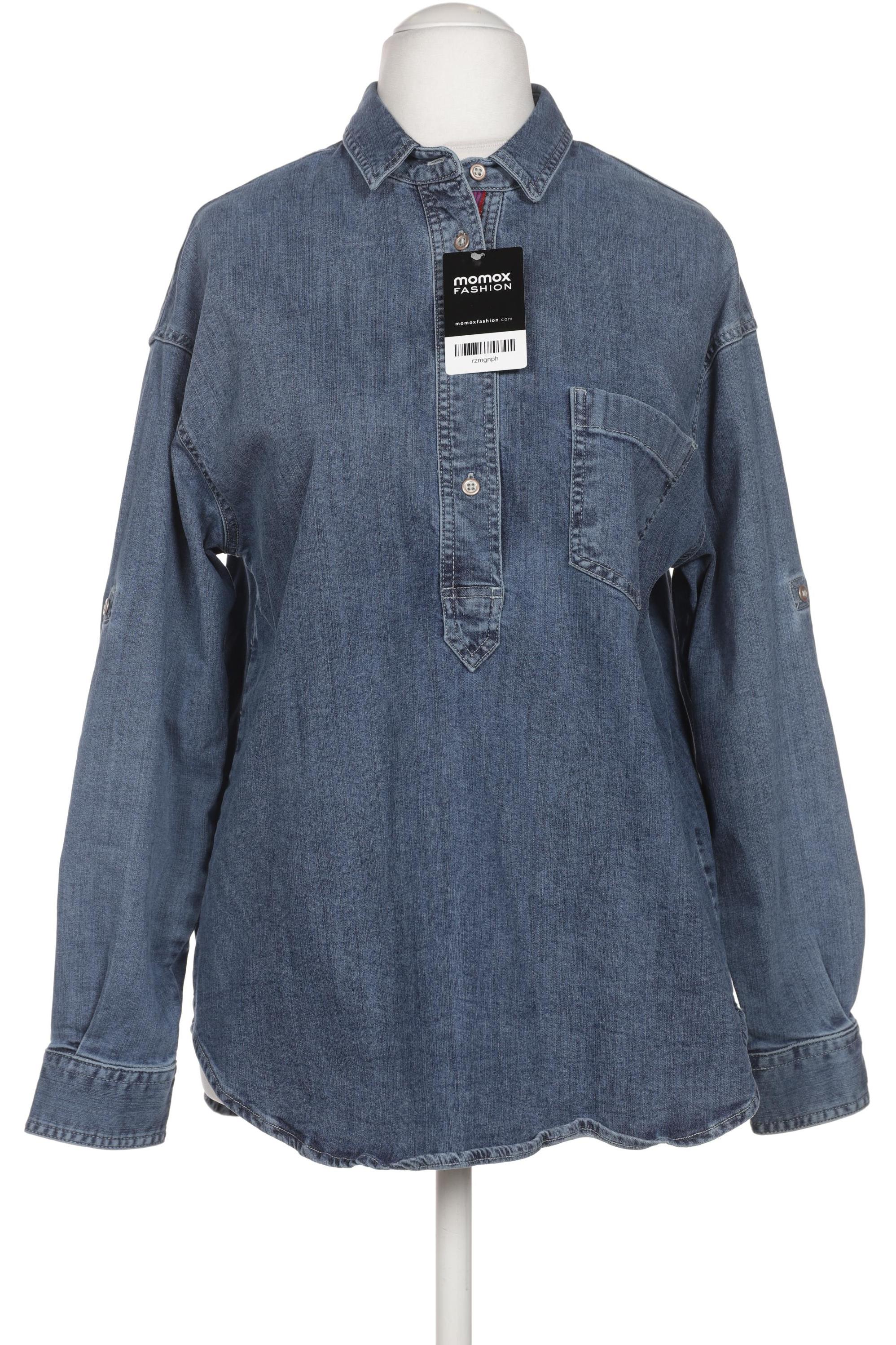 

Emily van den Bergh Damen Bluse, blau, Gr. 38