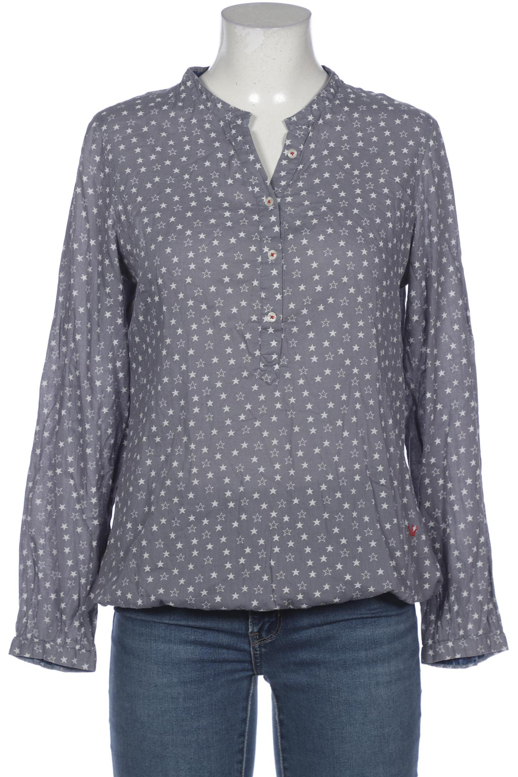 

Emily van den Bergh Damen Bluse, grau, Gr. 40