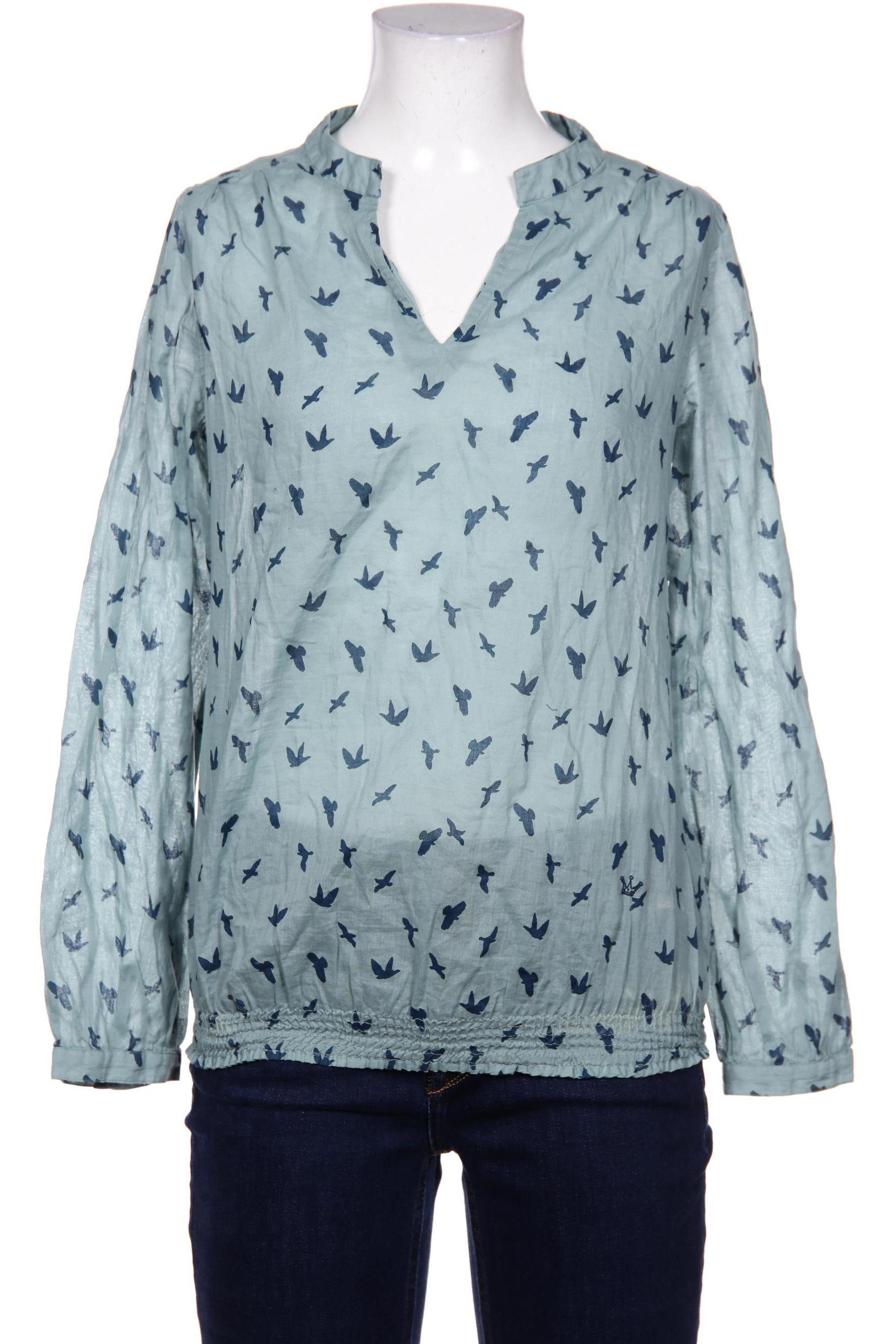 

Emily van den Bergh Damen Bluse, türkis, Gr. 36