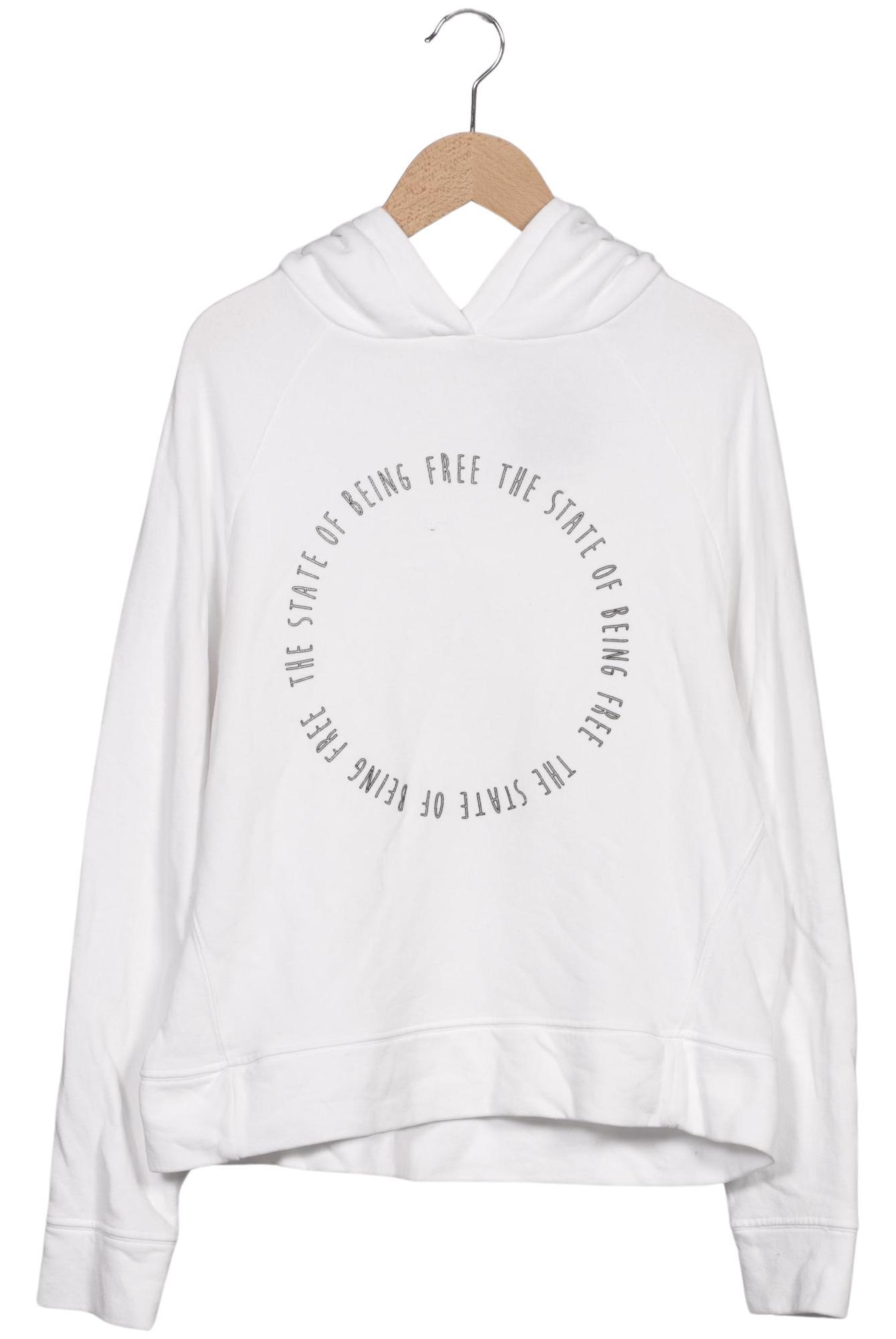 

Emily van den Bergh Damen Kapuzenpullover, weiß, Gr. 34
