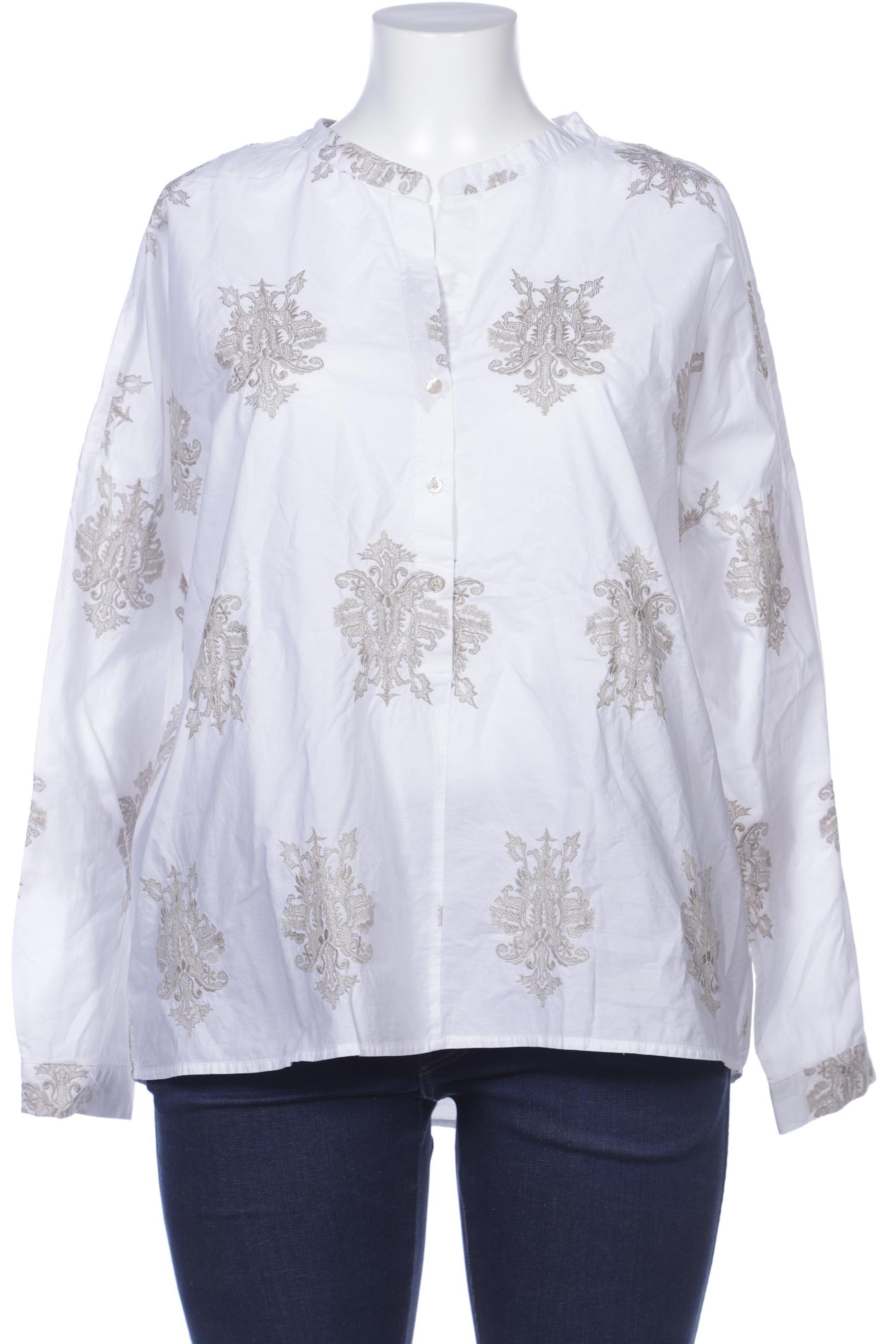 

Emily van den Bergh Damen Bluse, weiß, Gr. 46