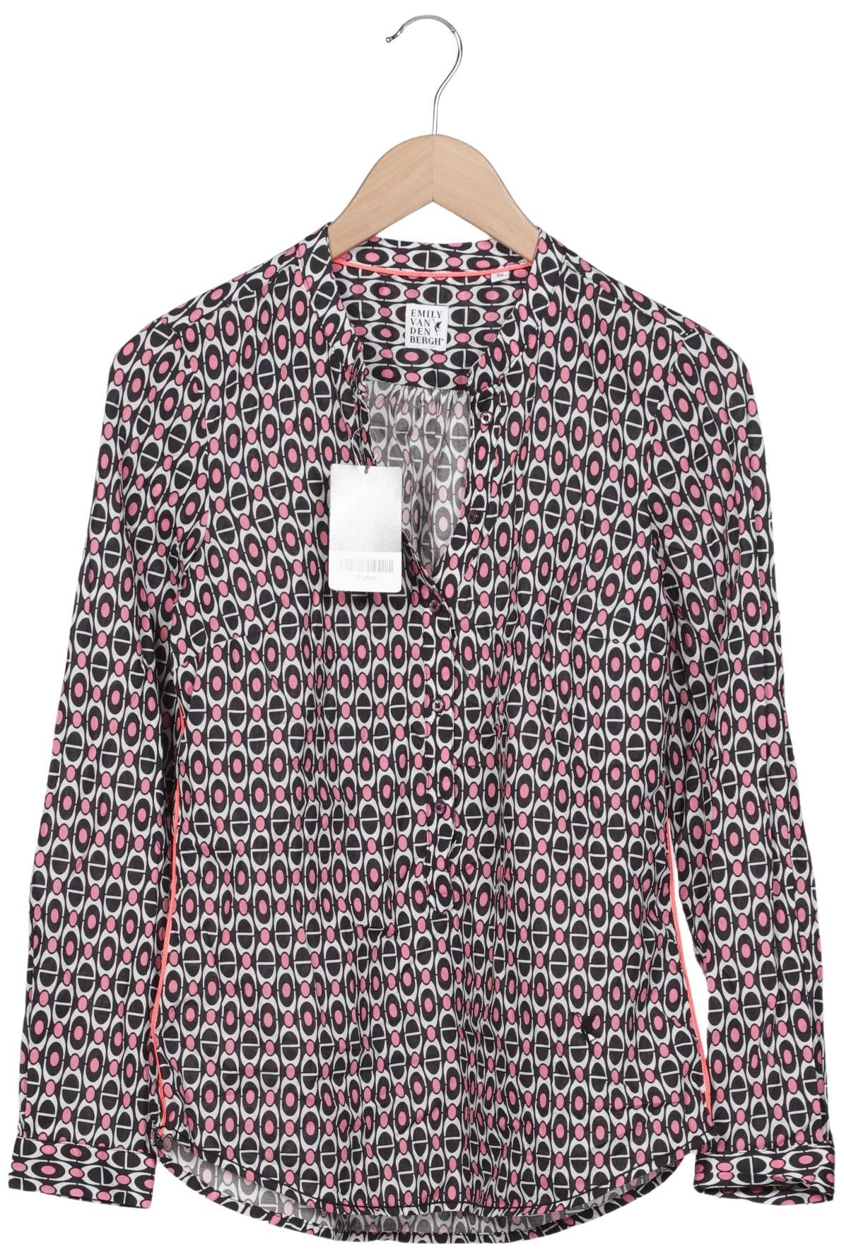 

Emily van den Bergh Damen Bluse, schwarz, Gr. 36