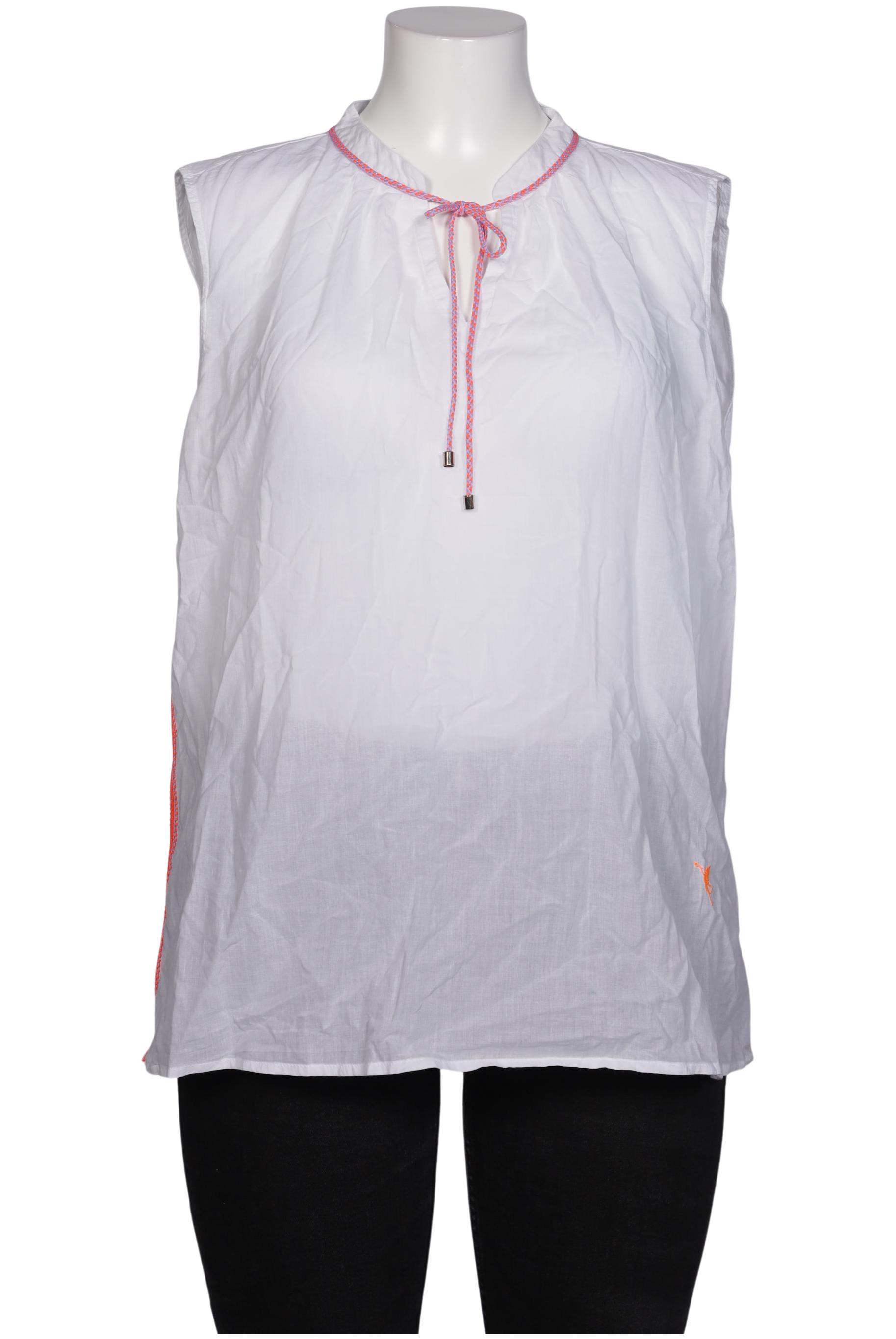 

Emily van den Bergh Damen Bluse, weiß, Gr. 46