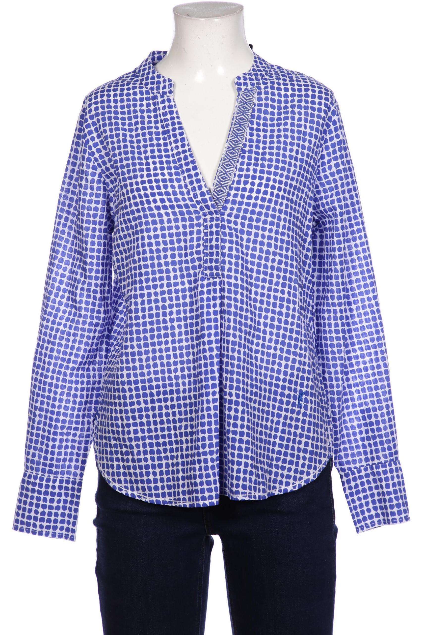 

Emily van den Bergh Damen Bluse, blau, Gr. 38