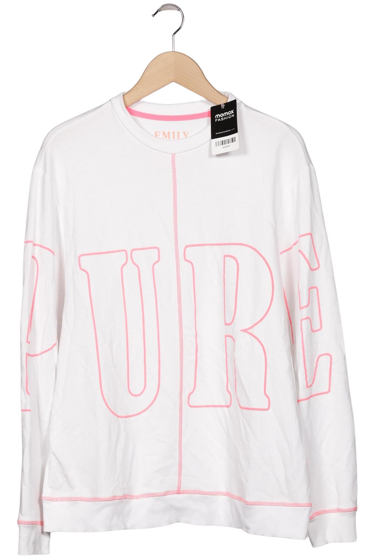

Emily van den Bergh Damen Sweatshirt, weiß, Gr. 42
