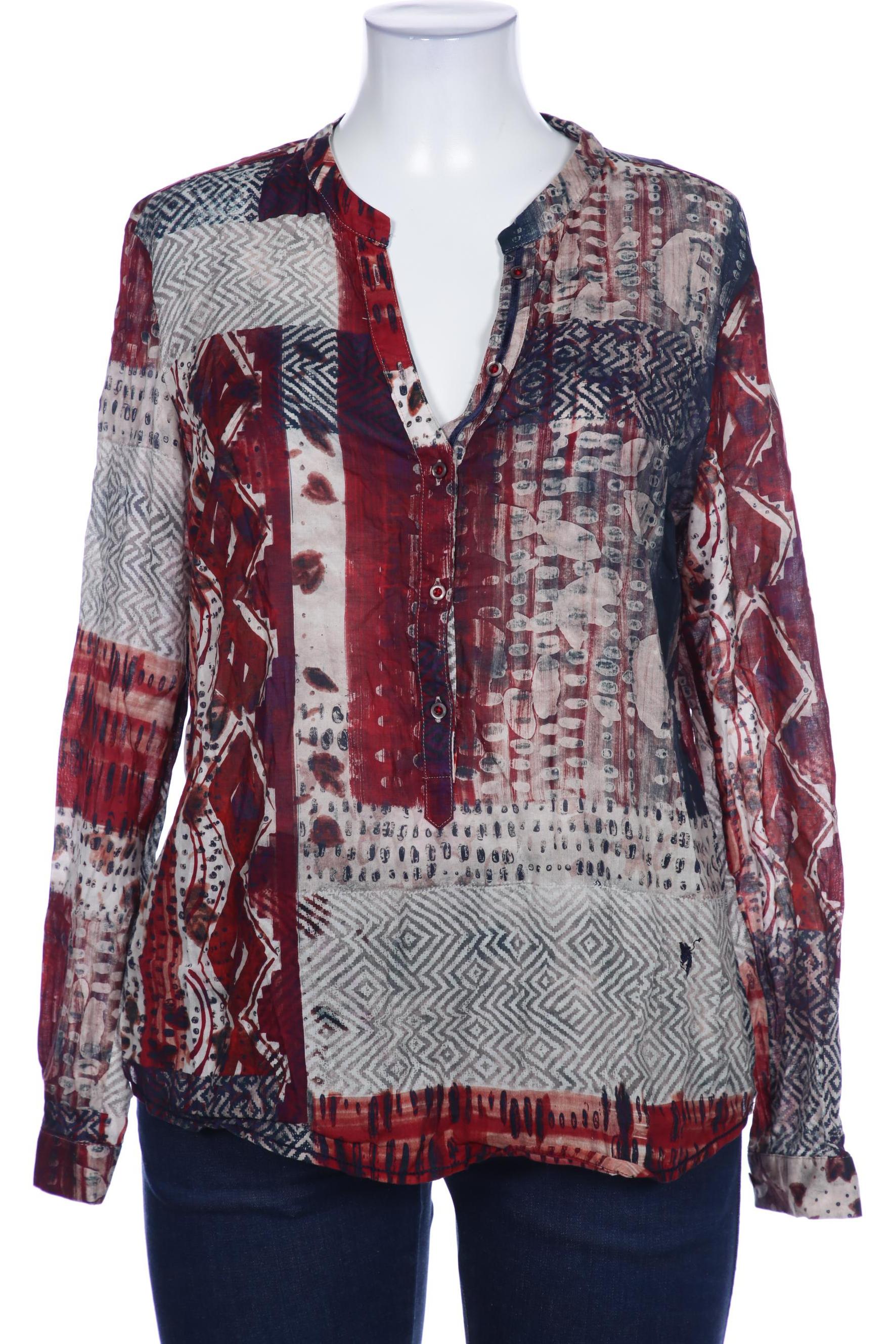 

Emily van den Bergh Damen Bluse, bordeaux