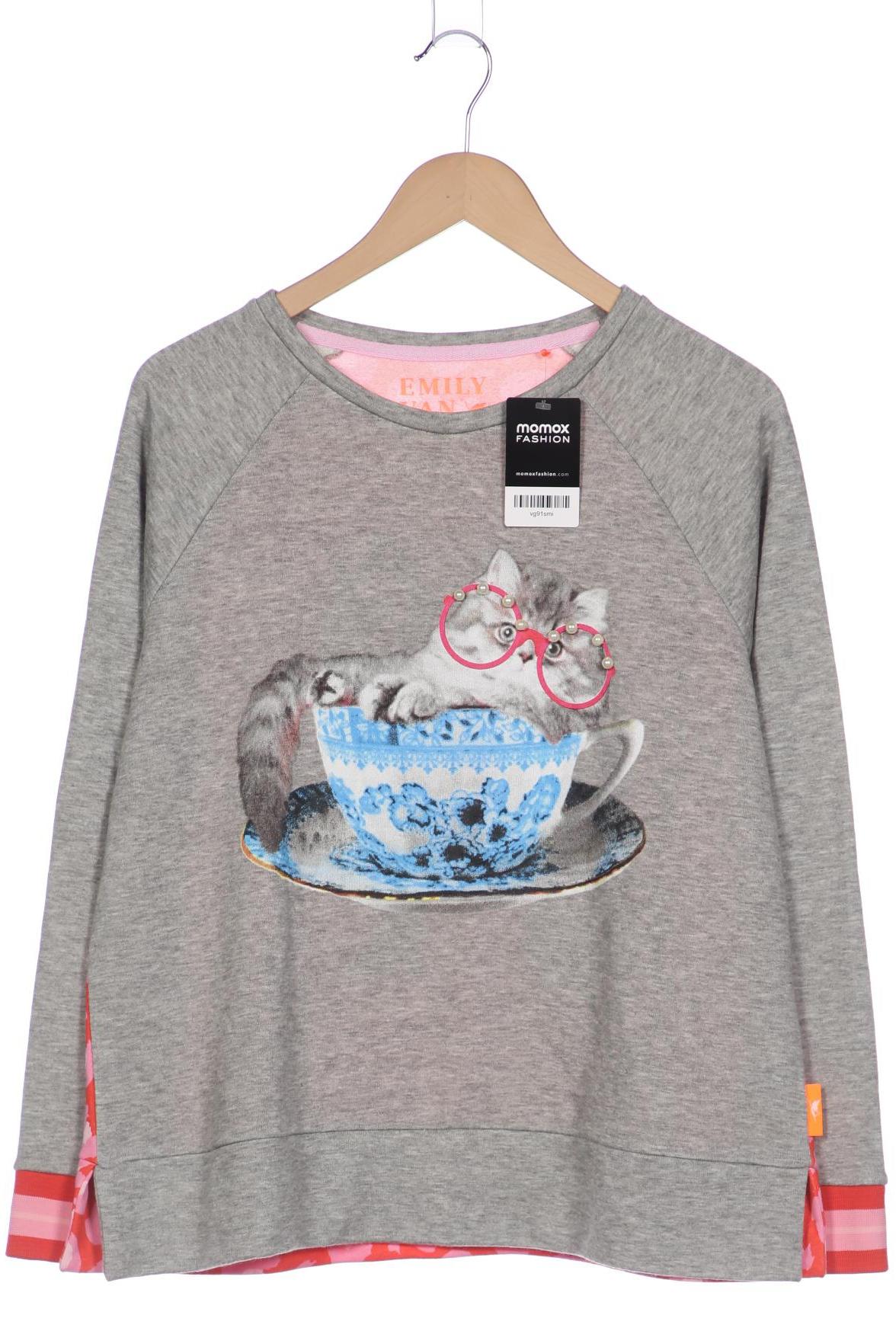 

Emily van den Bergh Damen Sweatshirt, grau, Gr. 42