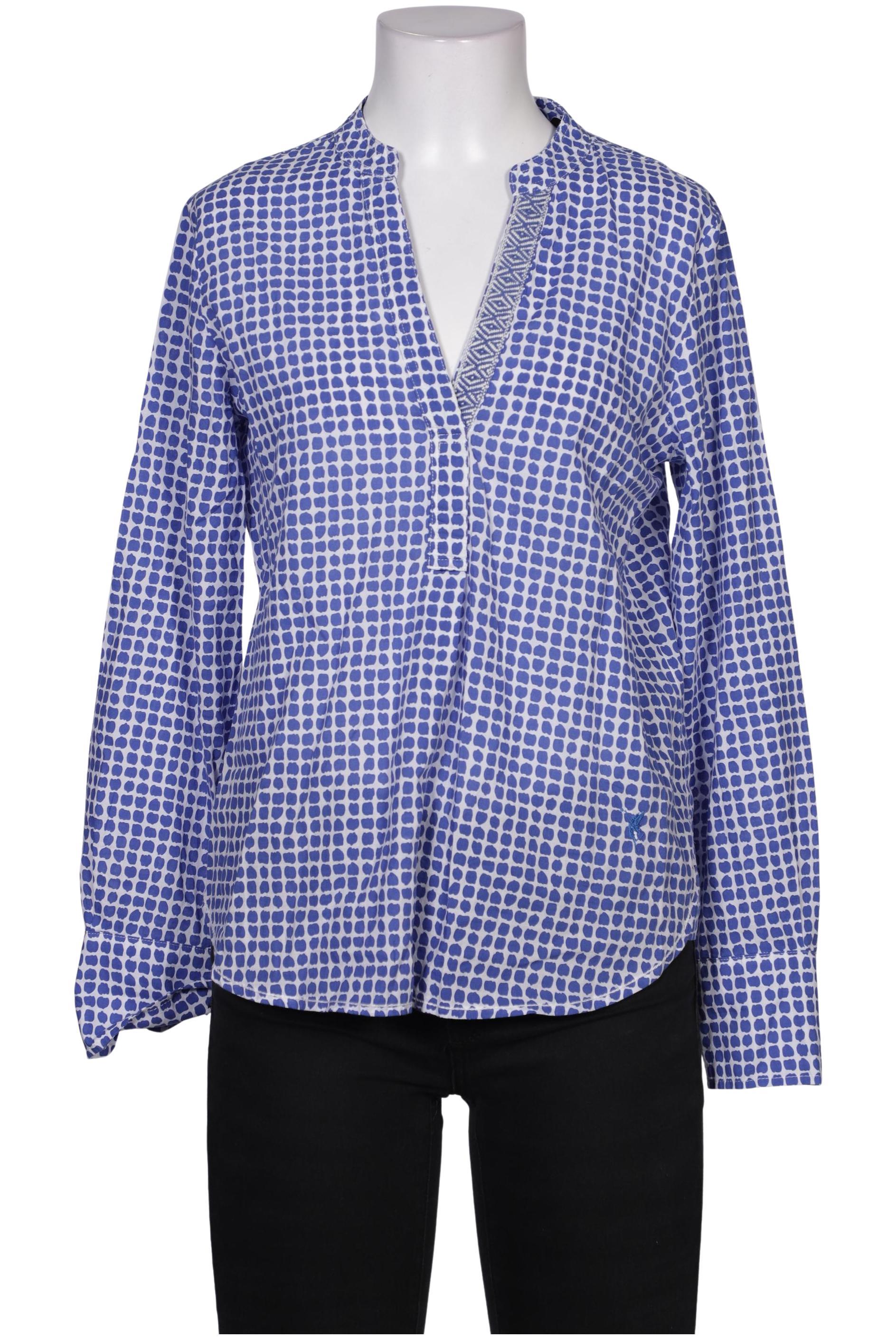 

Emily van den Bergh Damen Bluse, blau, Gr. 36
