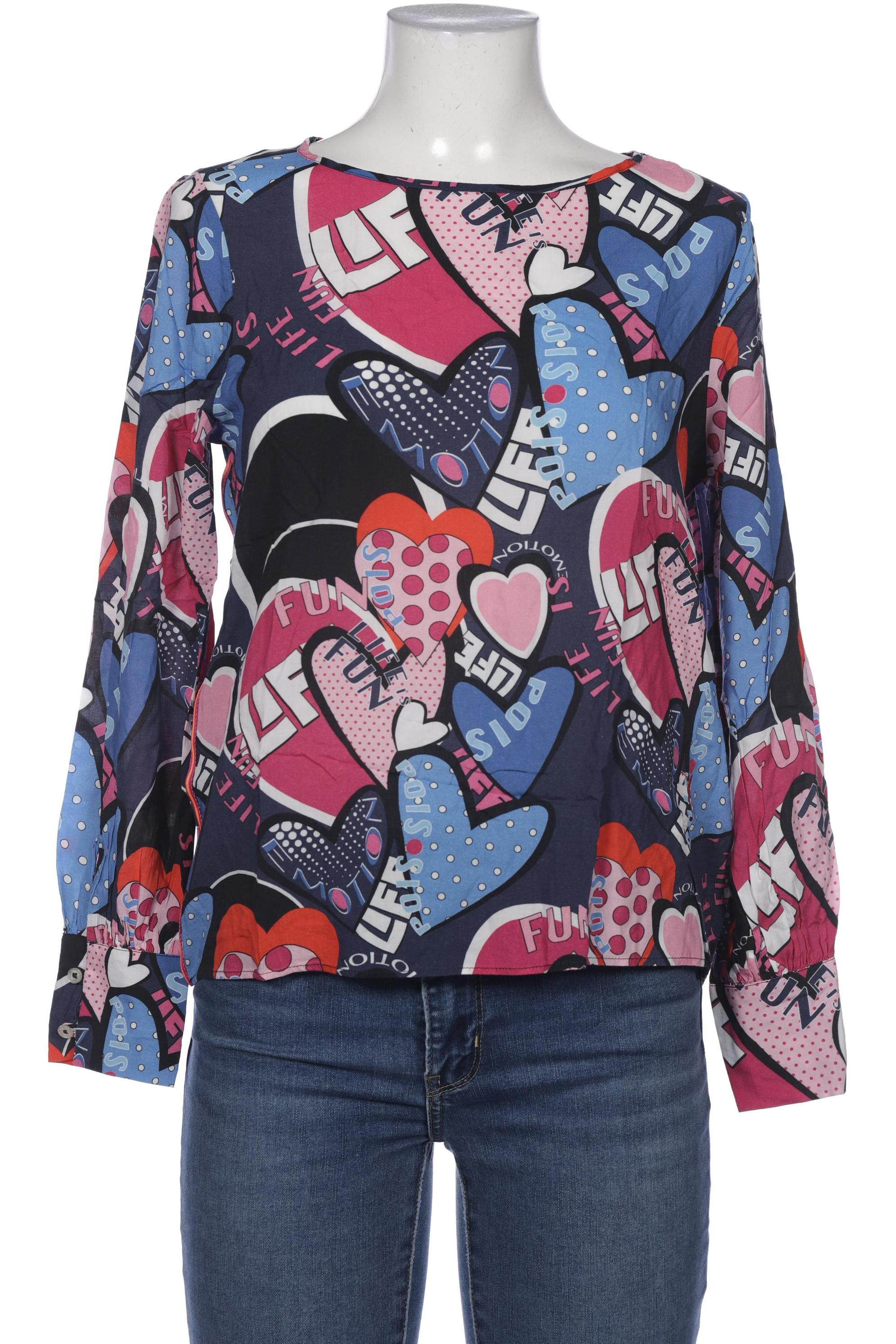 

Emily van den Bergh Damen Bluse, mehrfarbig