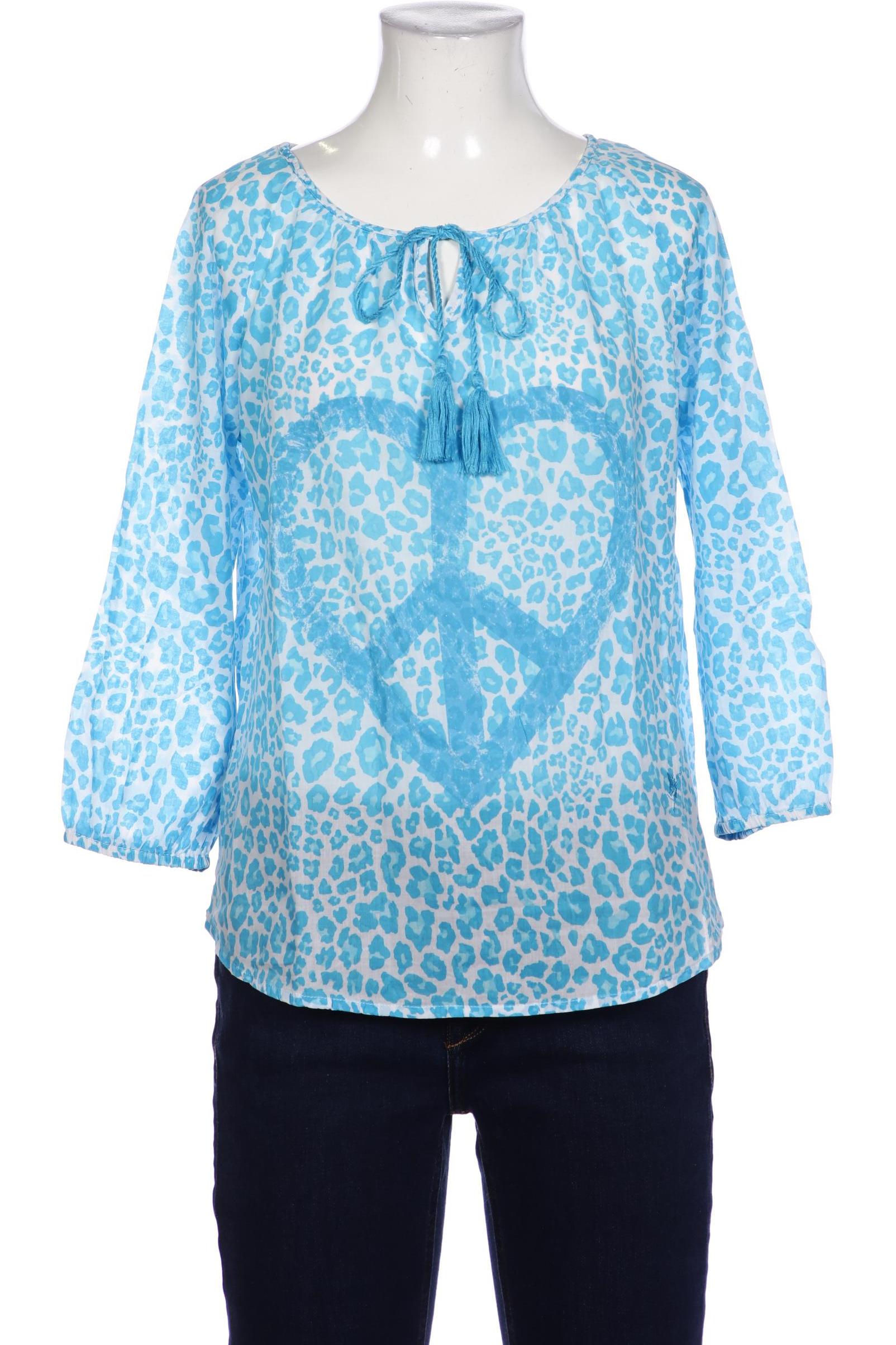 

Emily van den Bergh Damen Bluse, hellblau