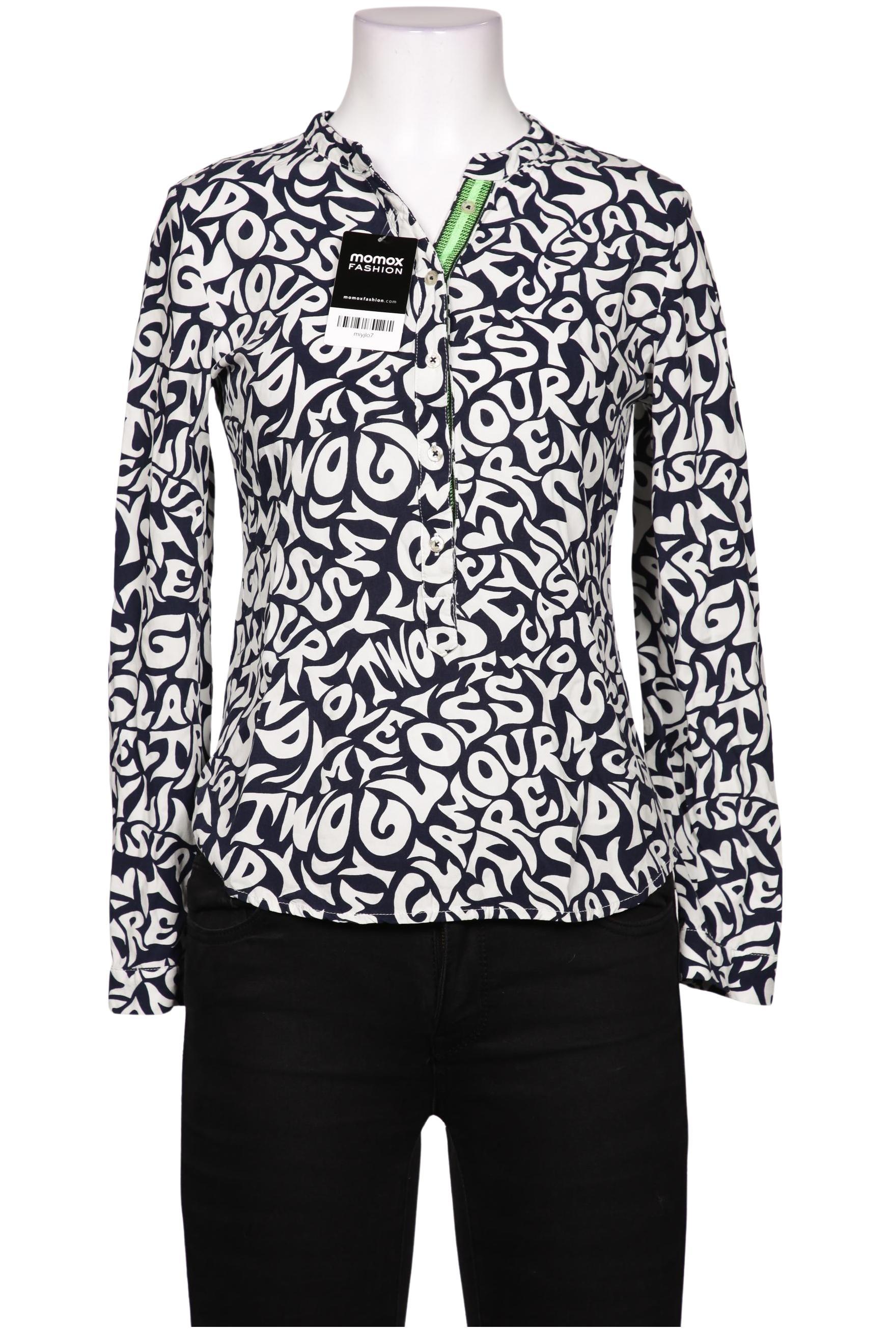 

Emily van den Bergh Damen Bluse, marineblau, Gr. 36