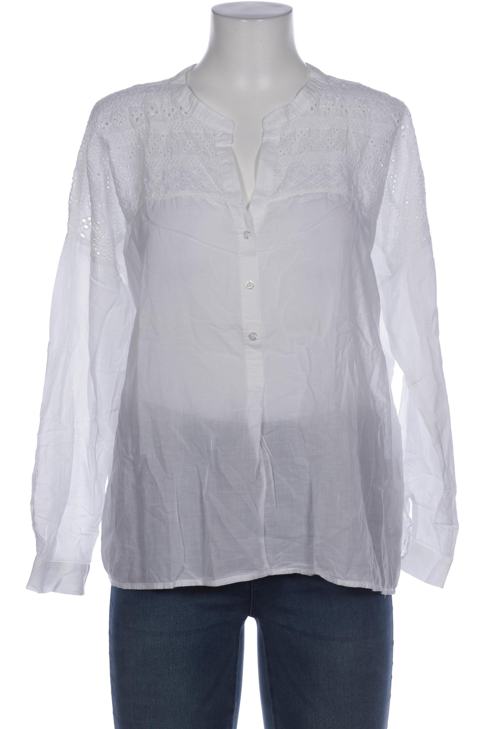 

Emily van den Bergh Damen Bluse, weiß, Gr. 40