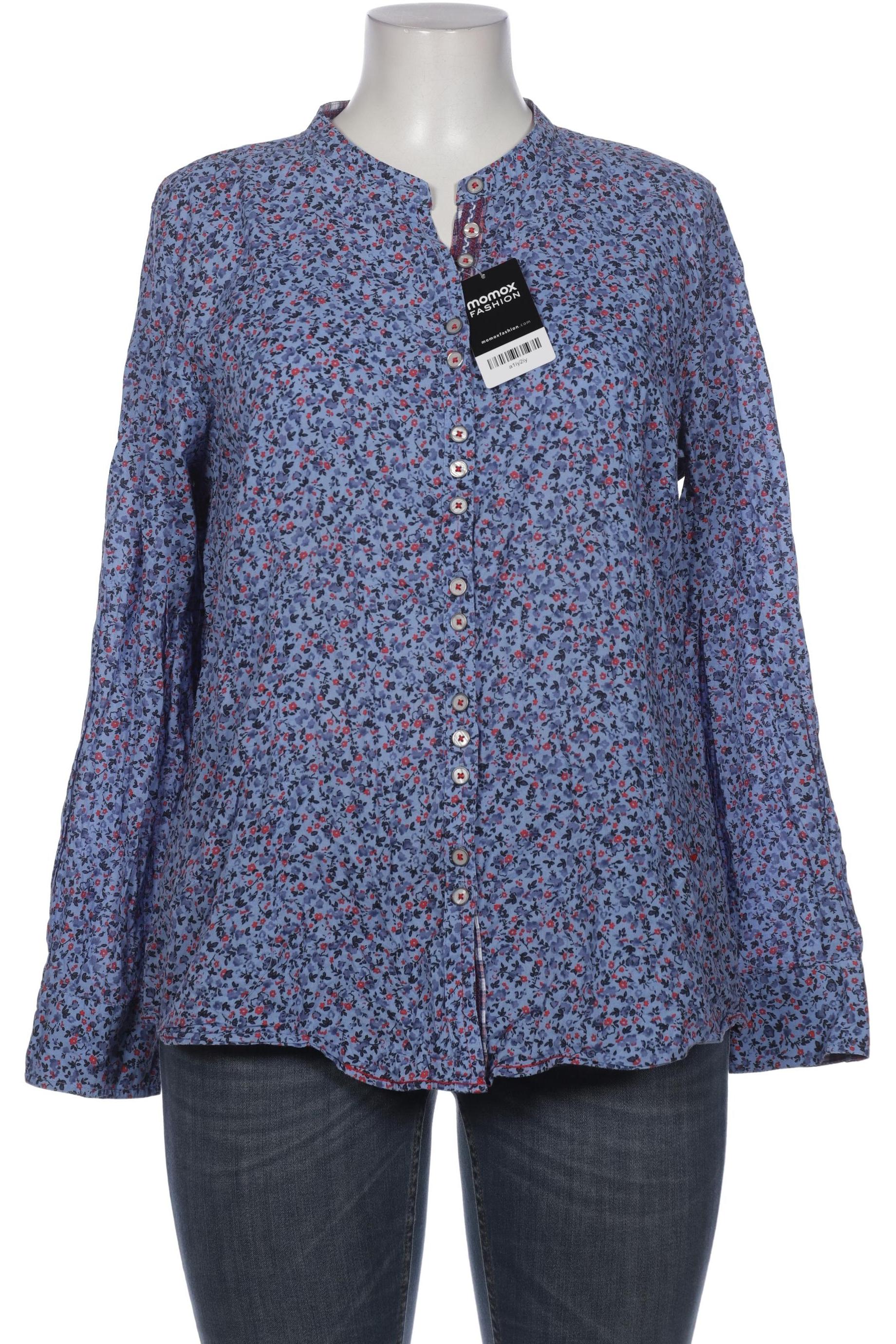 

Emily van den Bergh Damen Bluse, blau, Gr. 48