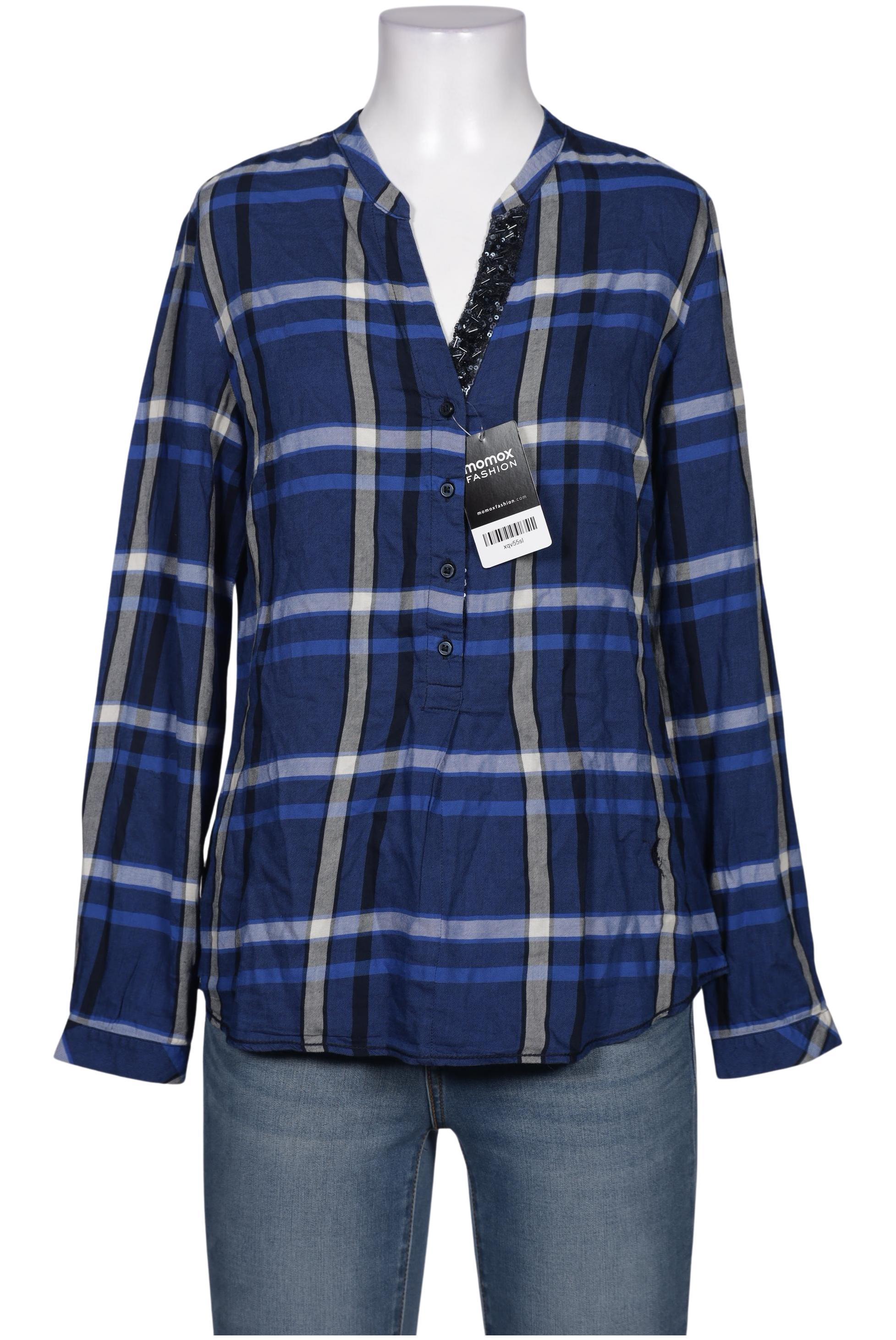 

Emily van den Bergh Damen Bluse, blau, Gr. 38
