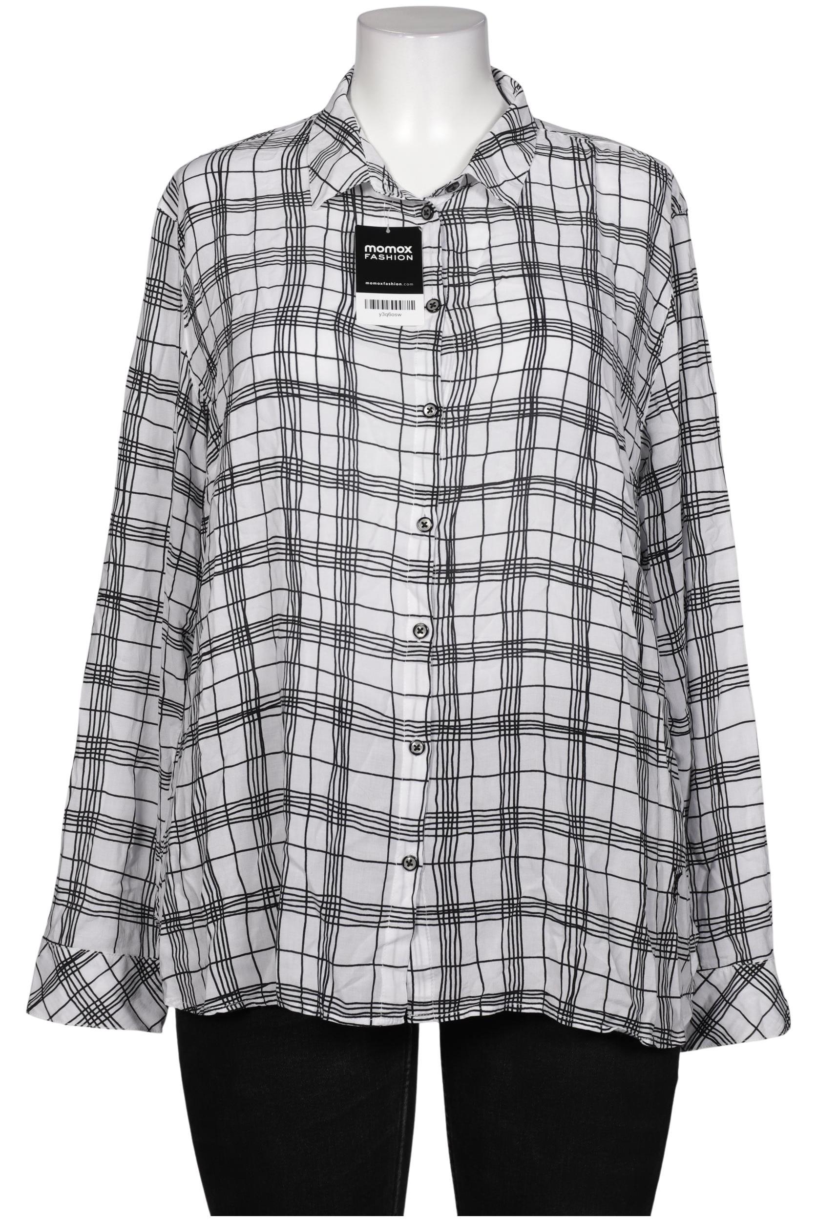 

Emily van den Bergh Damen Bluse, weiß, Gr. 48