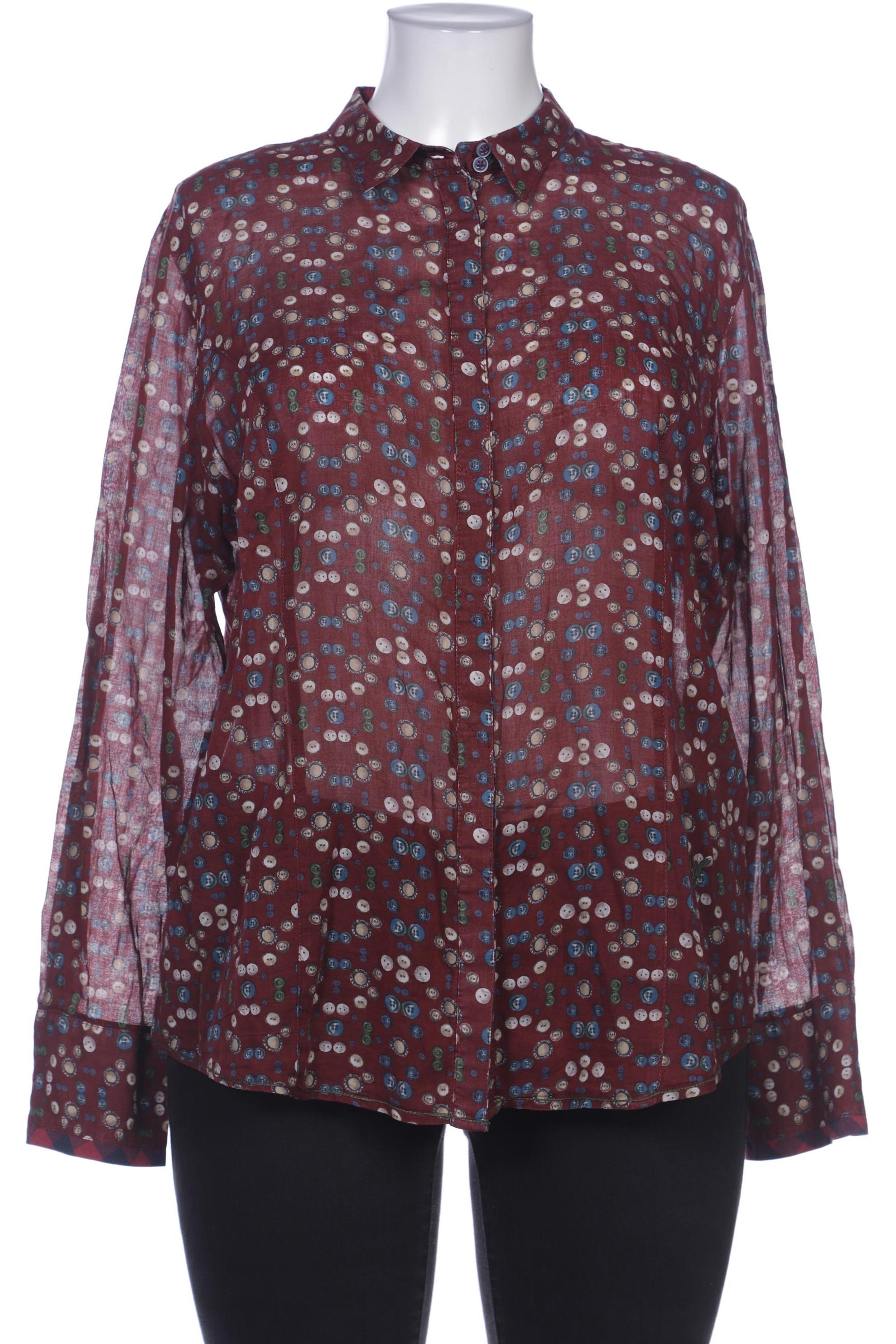 

Emily van den Bergh Damen Bluse, bordeaux, Gr. 44