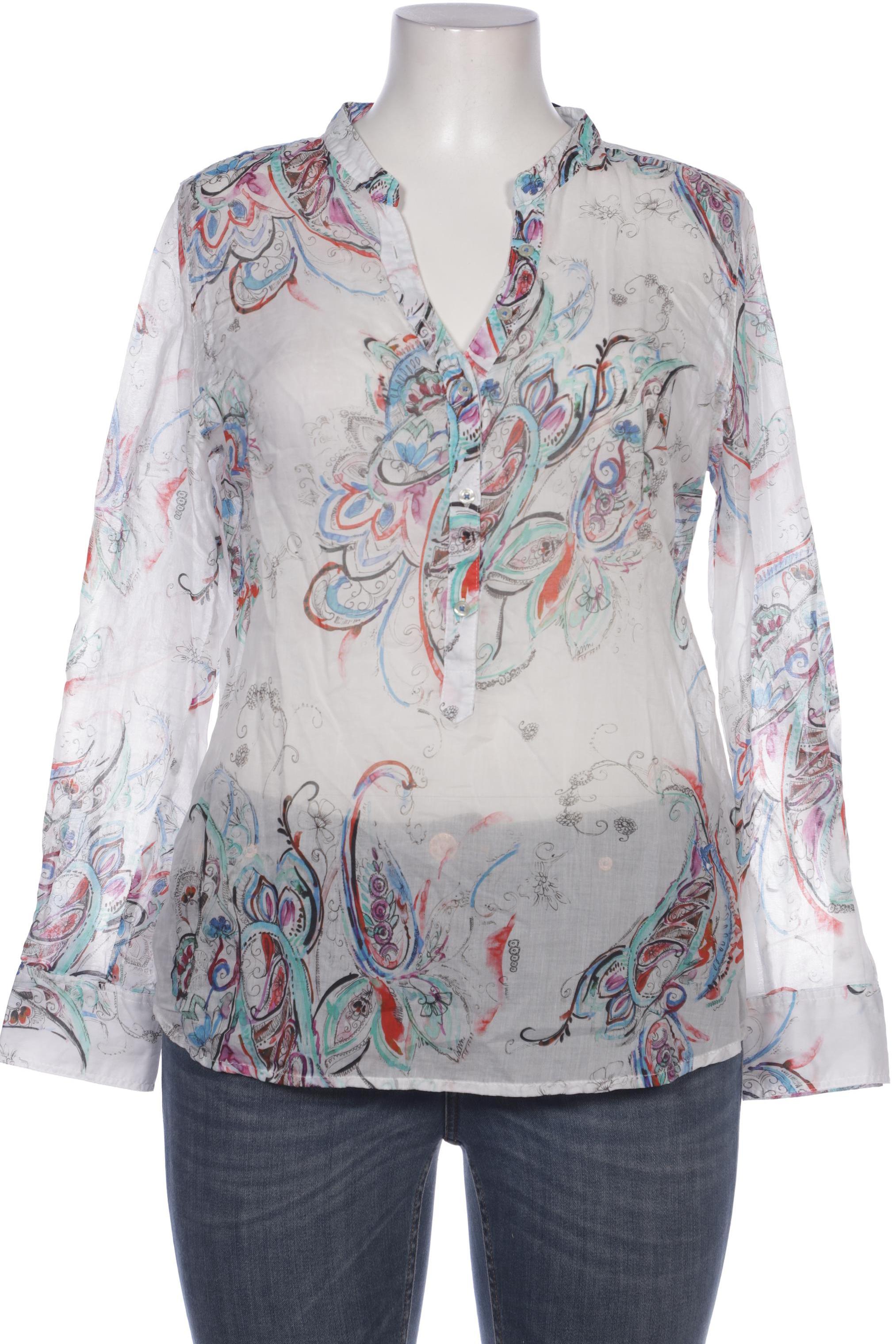 

Emily van den Bergh Damen Bluse, weiß, Gr. 42