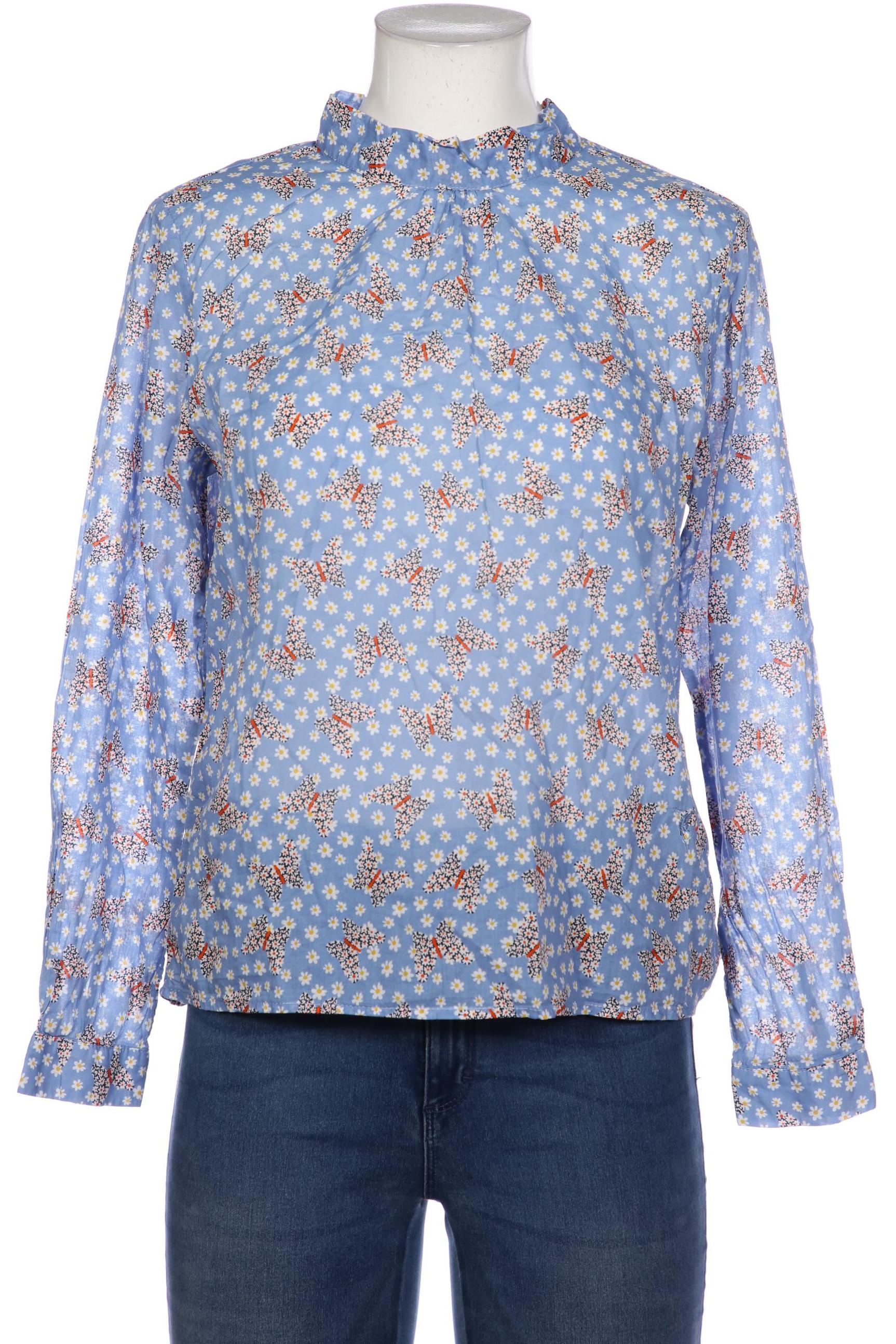 

Emily van den Bergh Damen Bluse, blau, Gr. 38