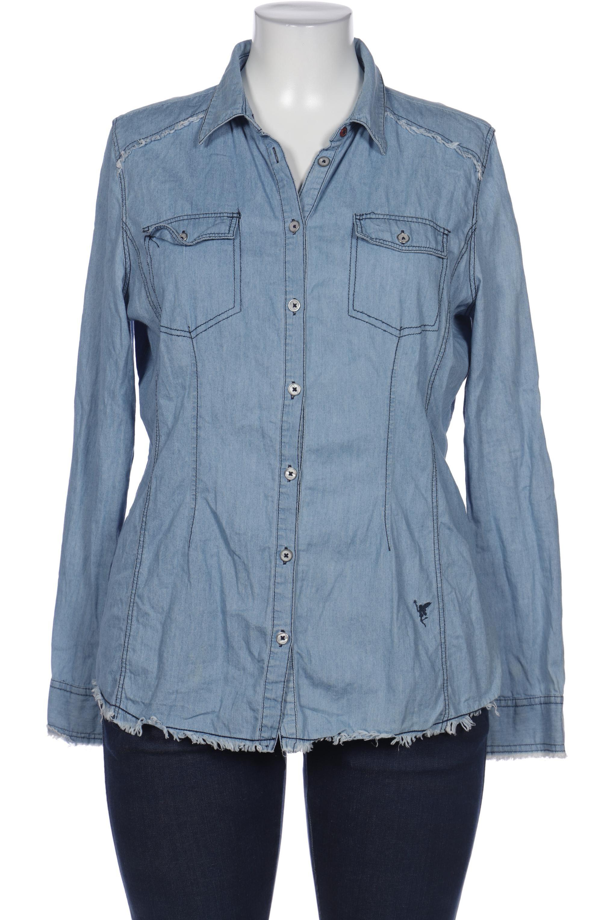 

Emily van den Bergh Damen Bluse, hellblau, Gr. 46