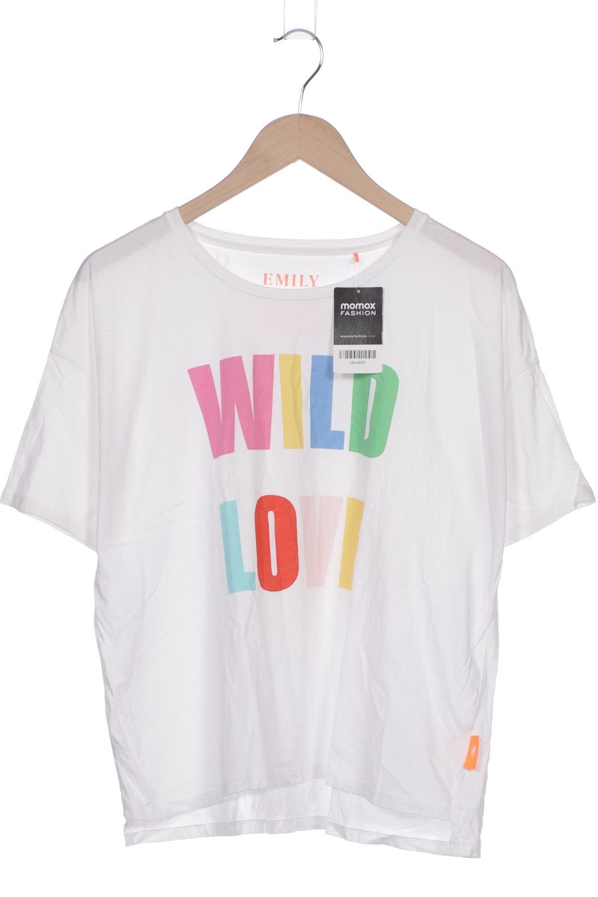 

Emily van den Bergh Damen T-Shirt, weiß, Gr. 42