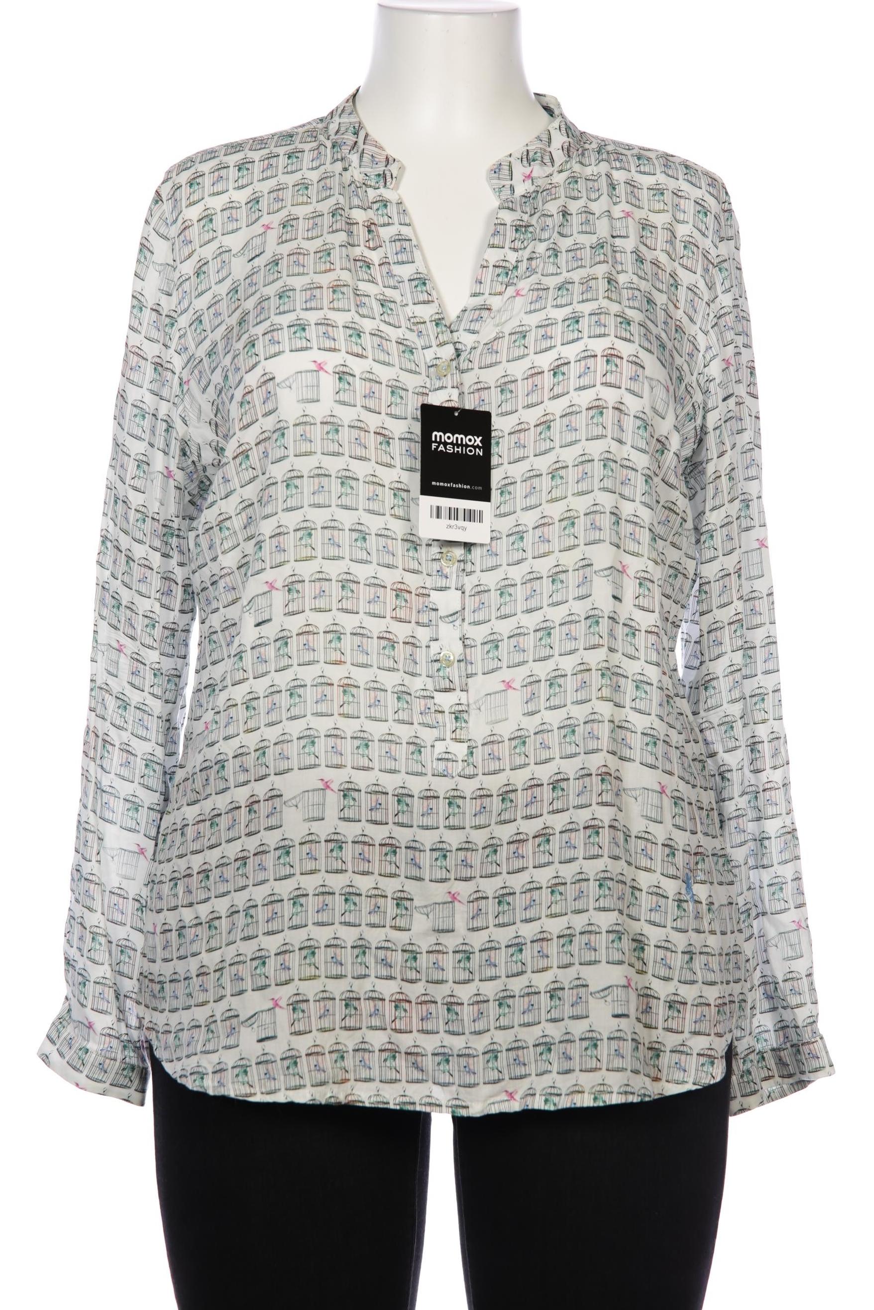 

Emily van den Bergh Damen Bluse, weiß, Gr. 44