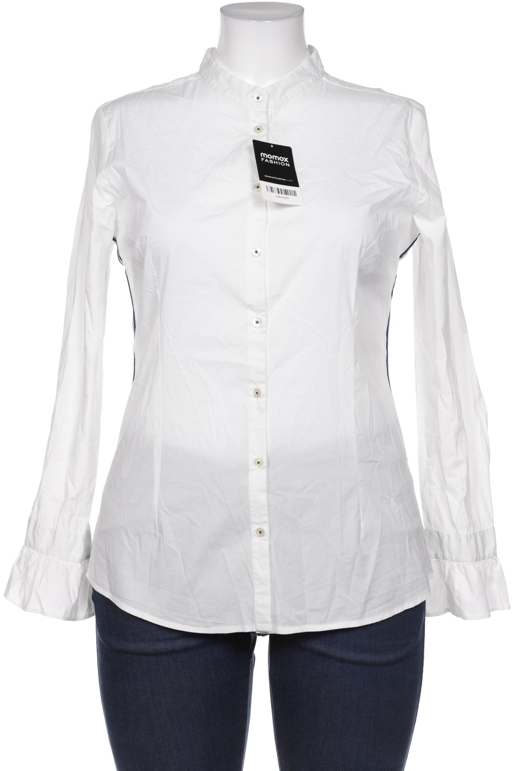 

Emily van den Bergh Damen Bluse, weiß, Gr. 44