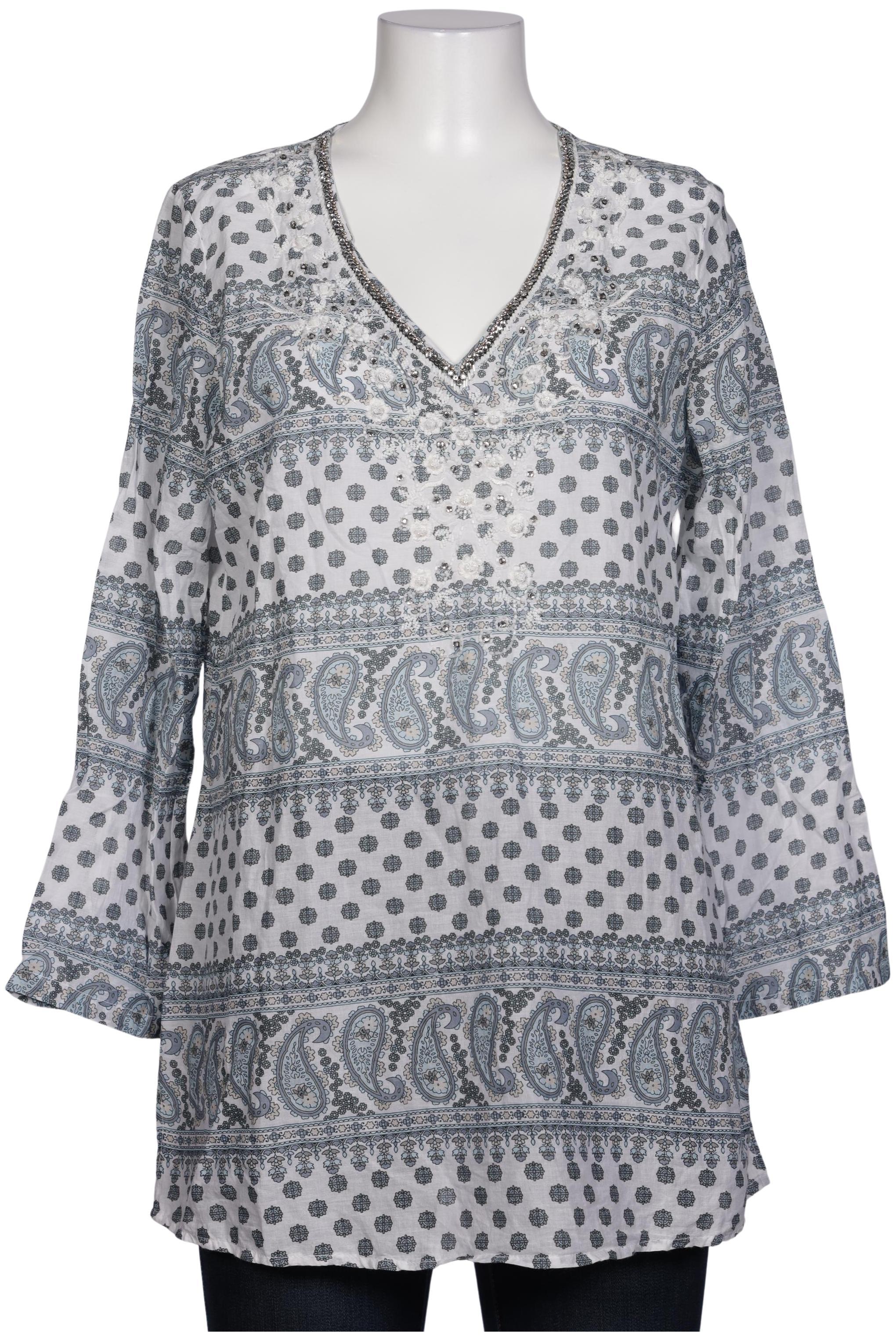 

Emily van den Bergh Damen Bluse, weiß, Gr. 42