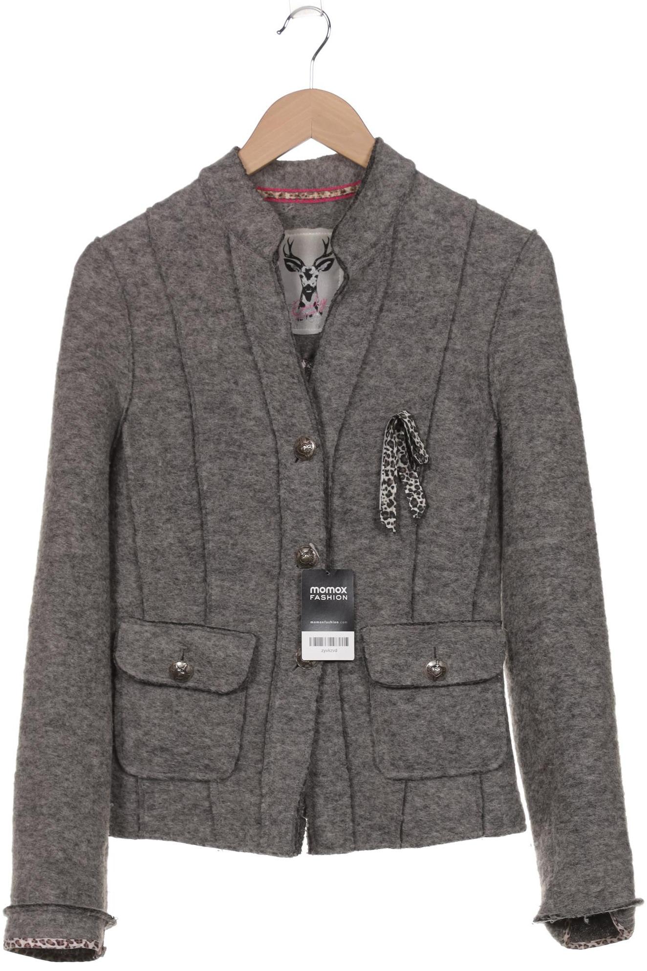 

Emily van den Bergh Damen Strickjacke, grau, Gr. 38