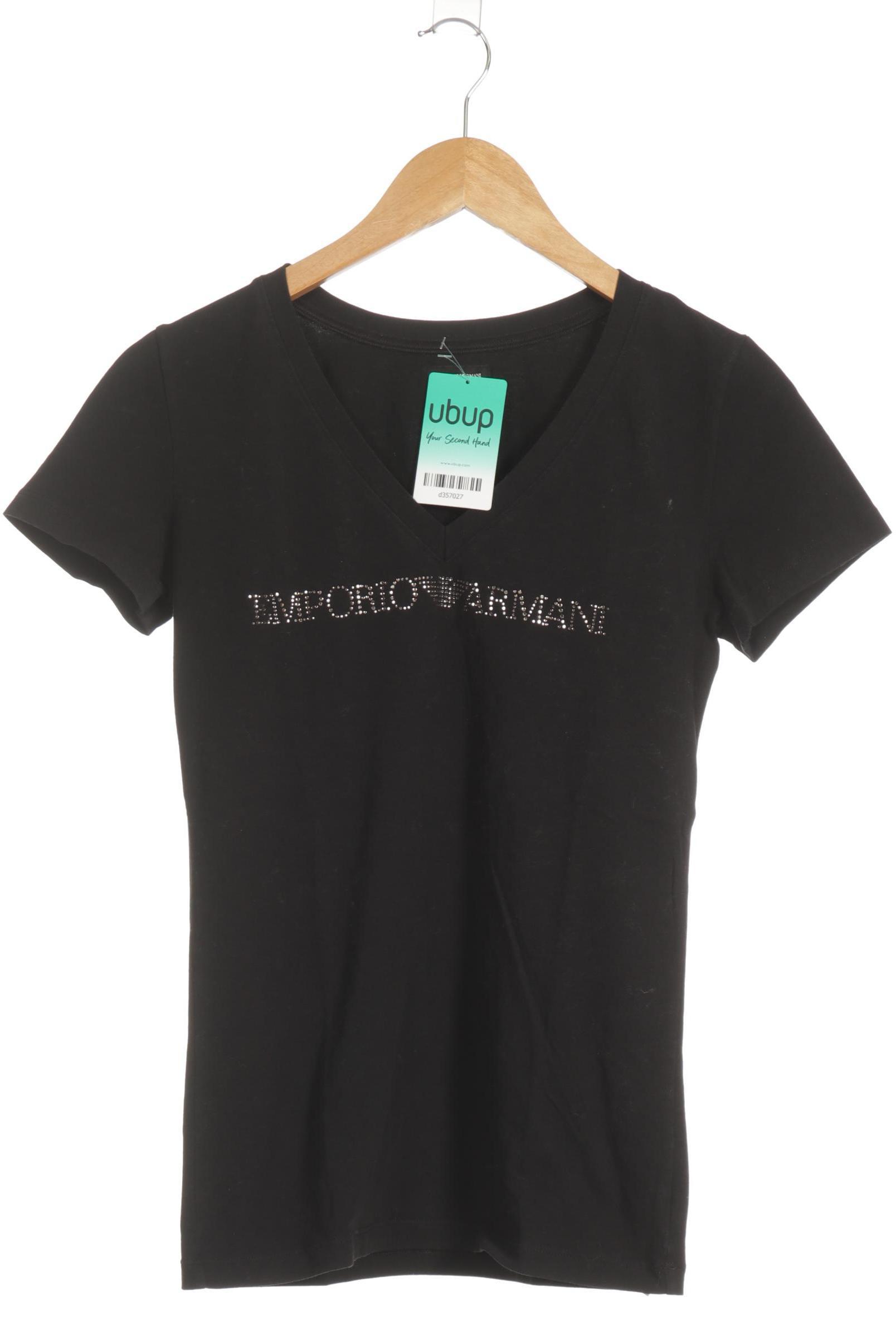 

Emporio Armani Damen T-Shirt, schwarz, Gr.