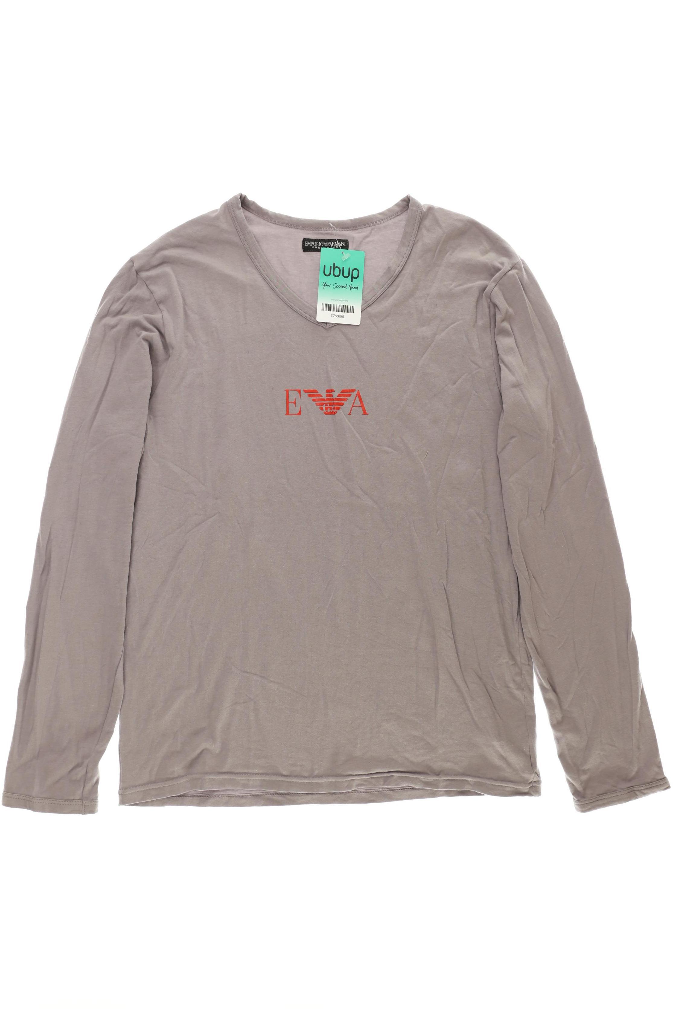 Thumbnail - Emporio Armani Herren Langarmshirt, lila, Gr.