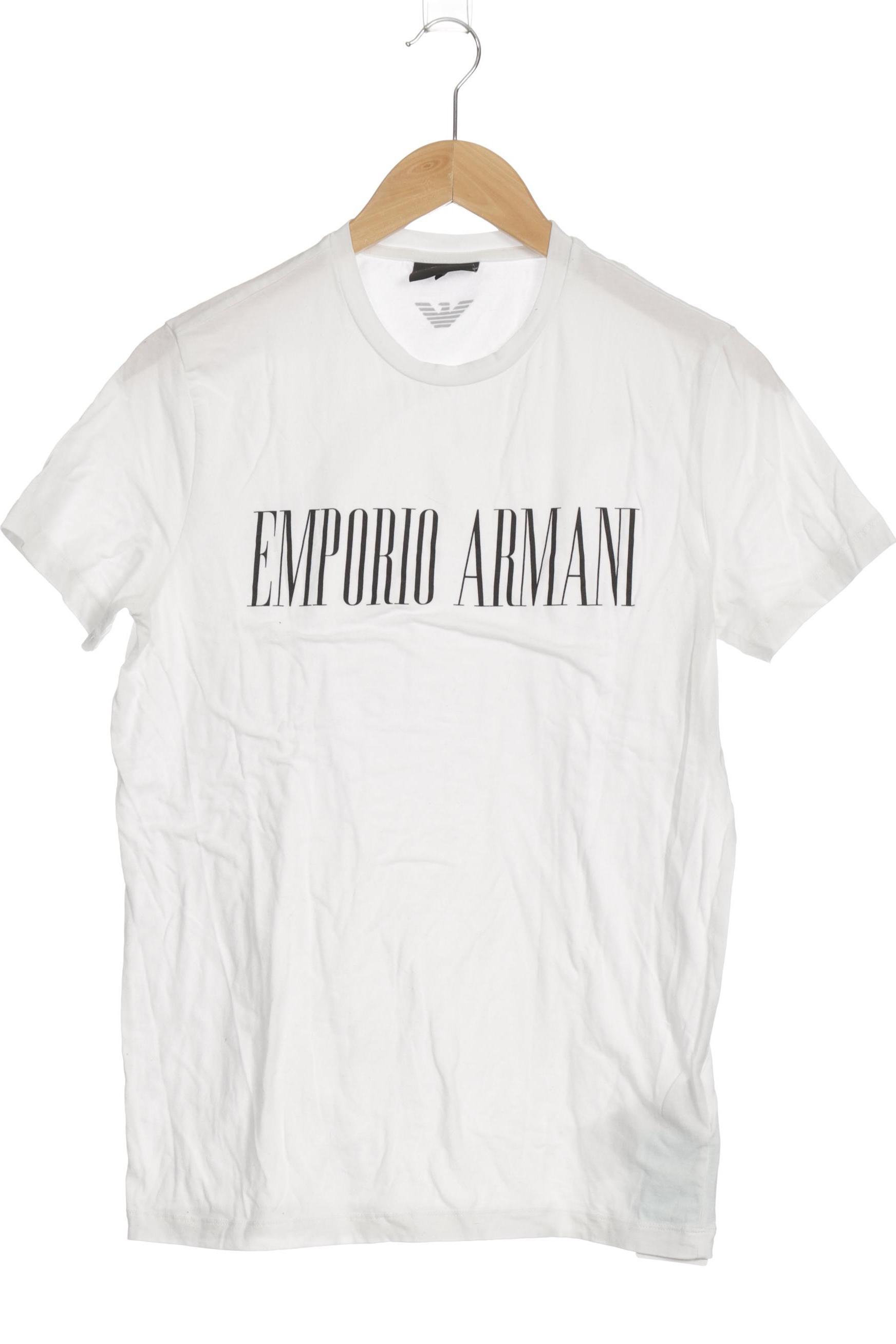 

Emporio Armani Herren T-Shirt, weiß, Gr.