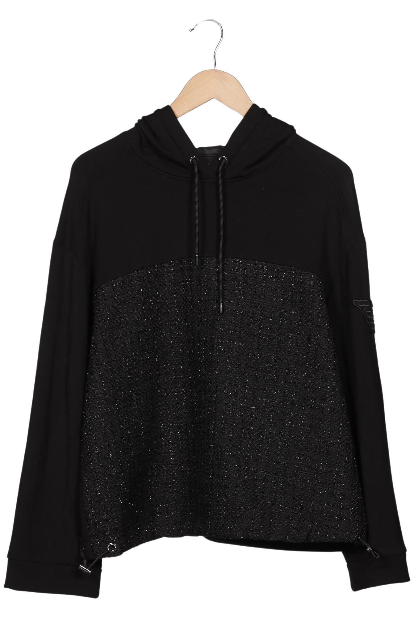 

Emporio Armani Damen Kapuzenpullover, schwarz, Gr. 42