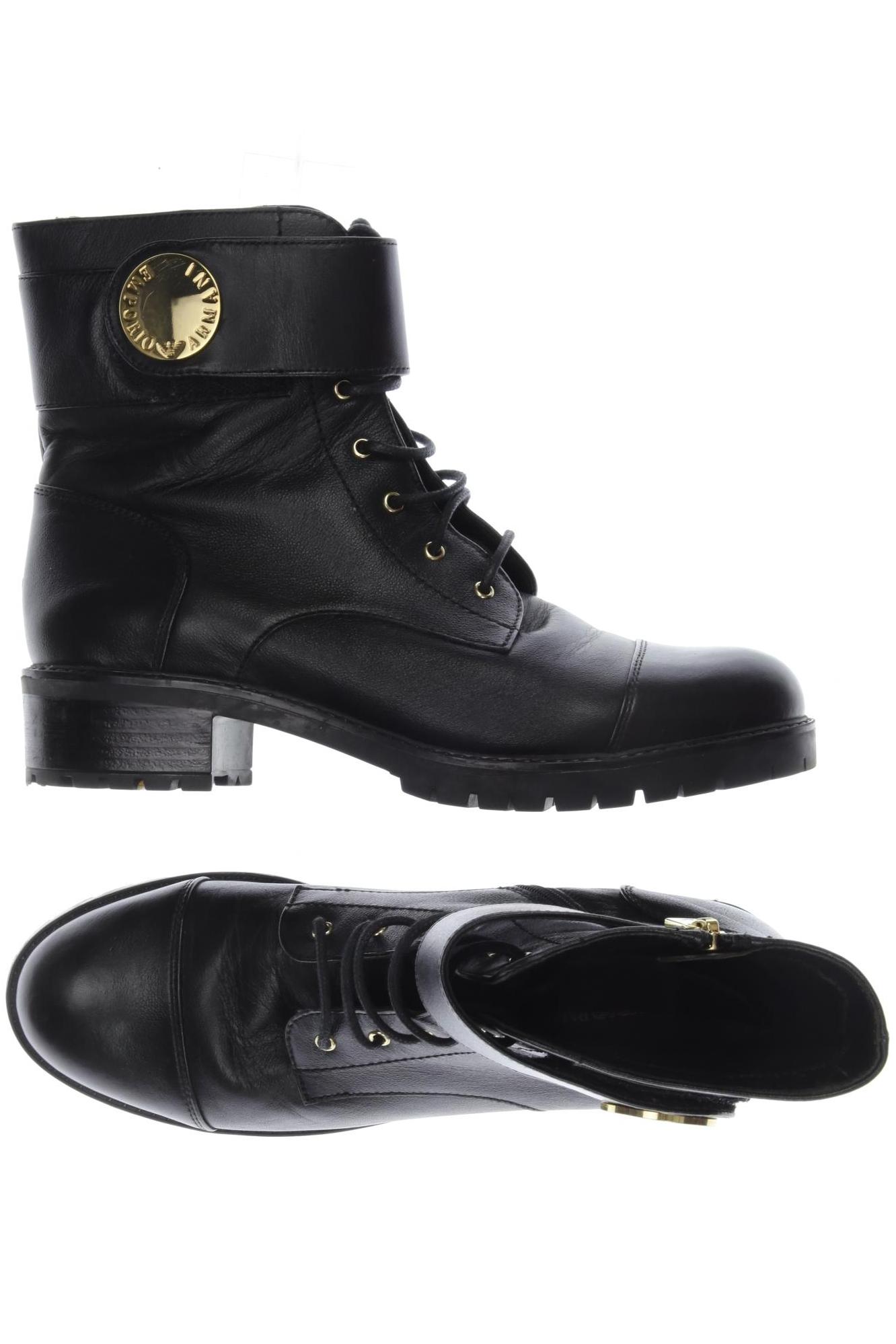 

Emporio Armani Damen Stiefelette, schwarz, Gr. 39