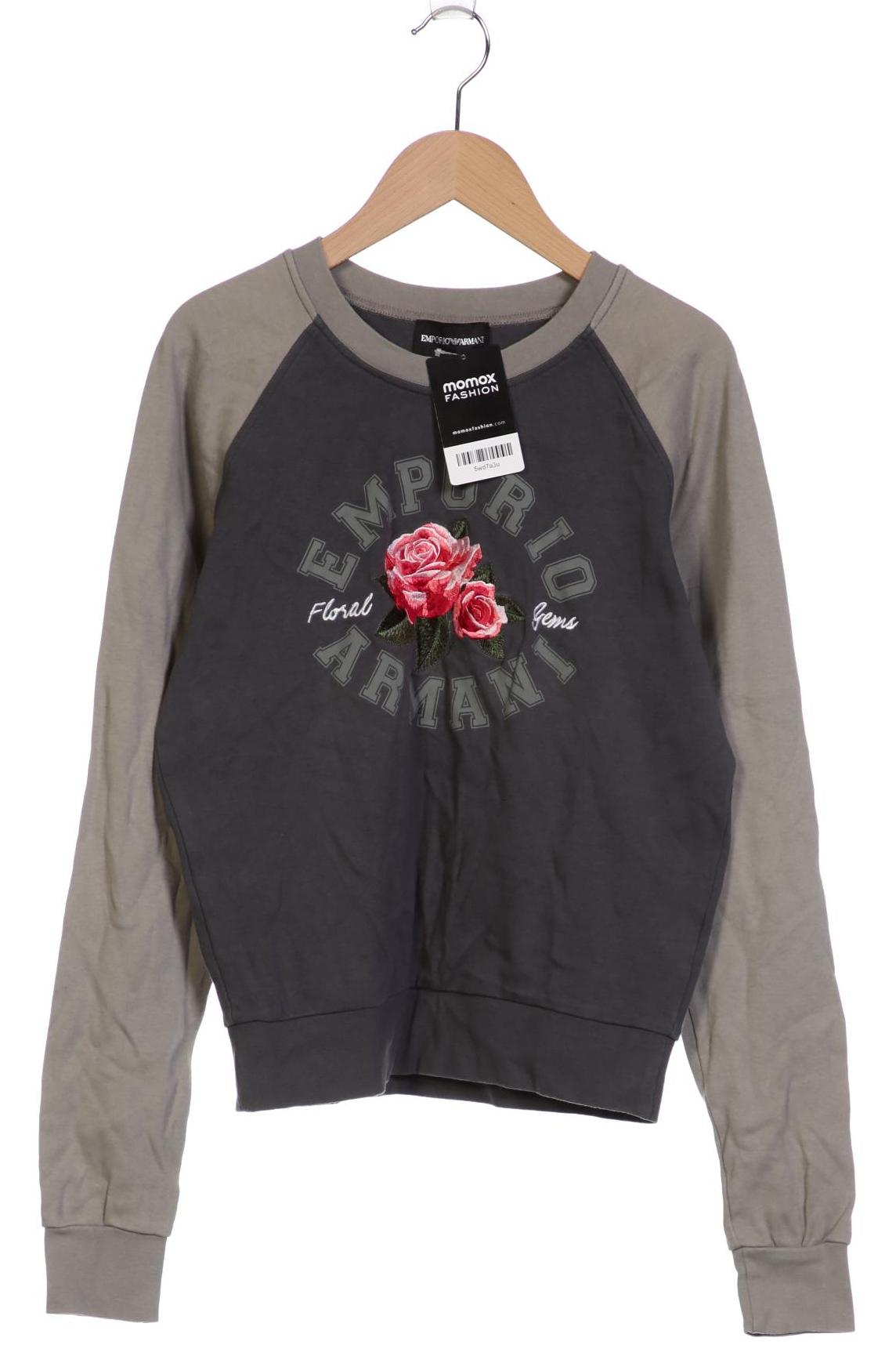 

Emporio Armani Damen Sweatshirt, grau, Gr. 36