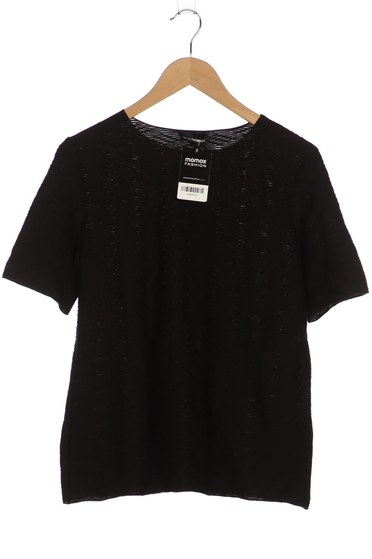 

Emporio Armani Damen T-Shirt, schwarz, Gr. 52