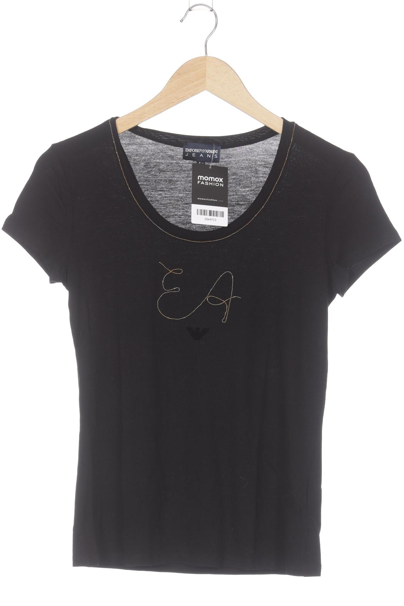

Emporio Armani Damen T-Shirt, schwarz, Gr. 42
