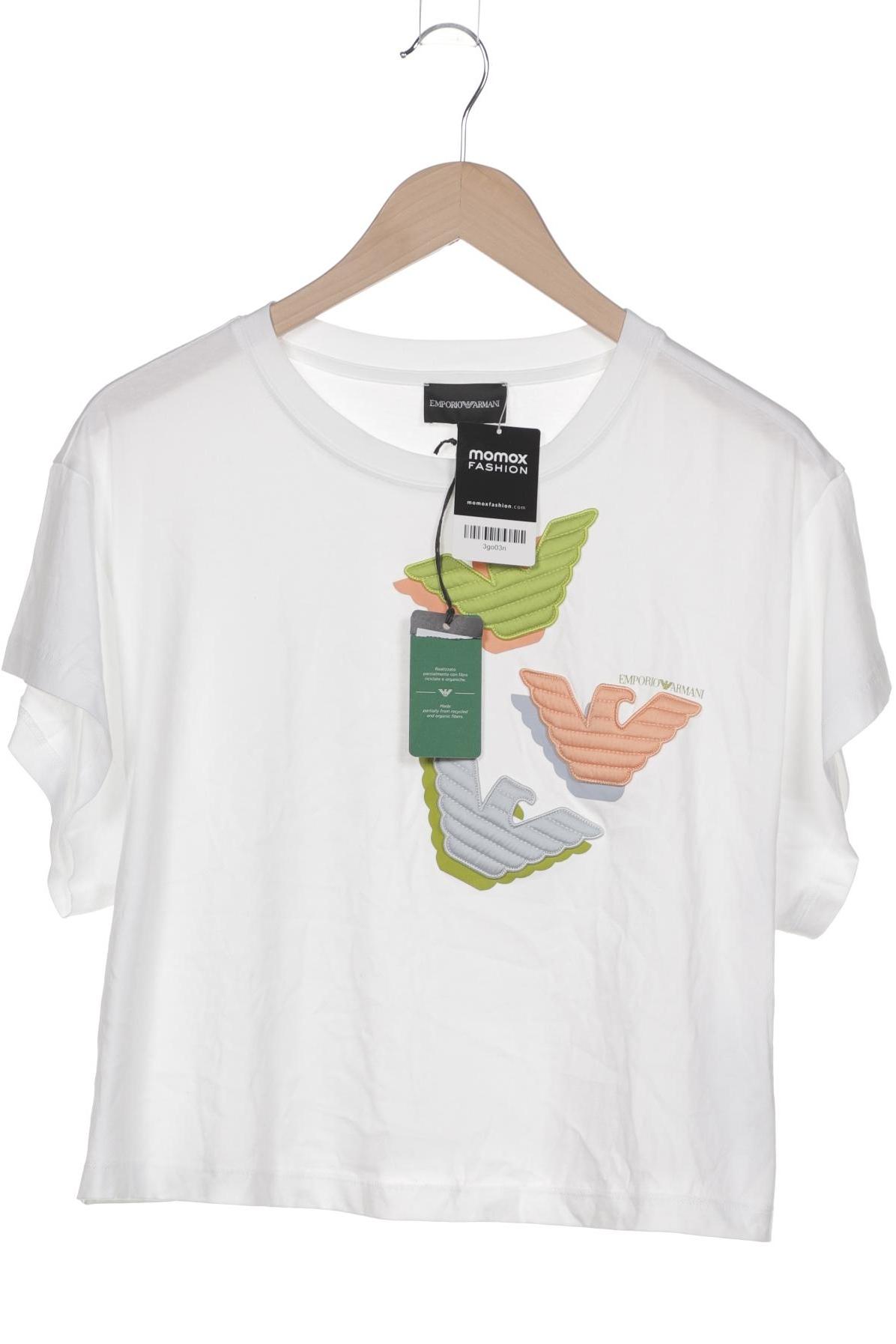 

Emporio Armani Damen T-Shirt, weiß, Gr. 34