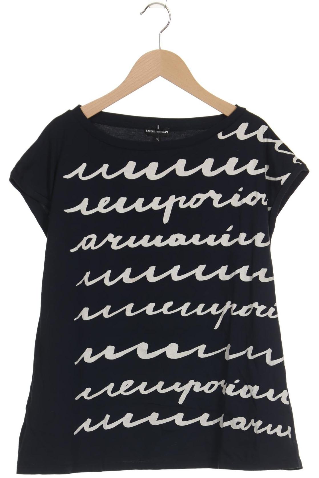 

Emporio Armani Damen T-Shirt, marineblau, Gr. 50