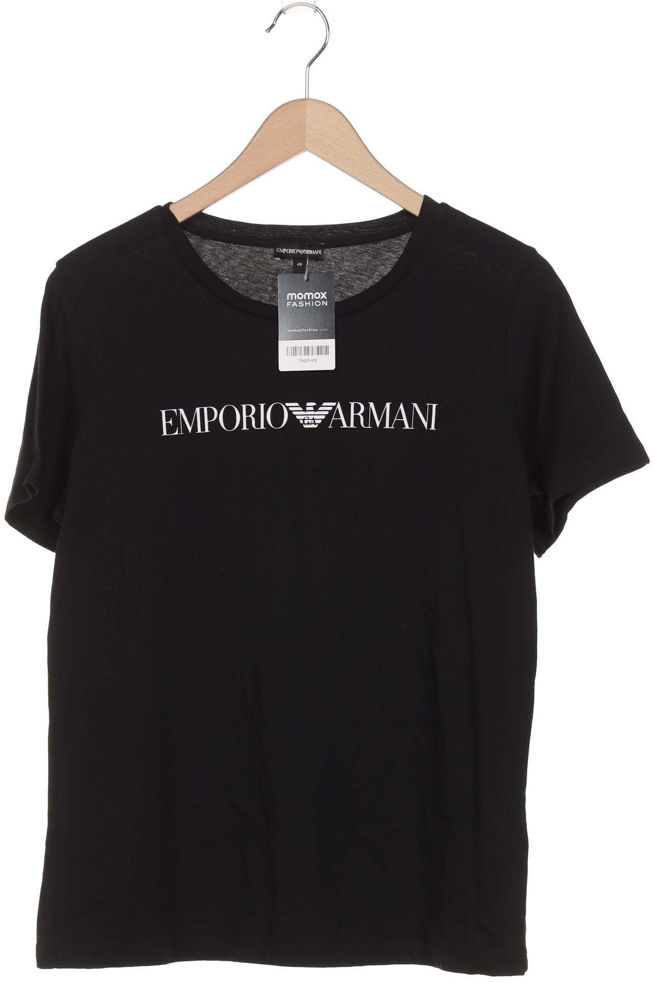 

Emporio Armani Damen T-Shirt, schwarz, Gr. 48