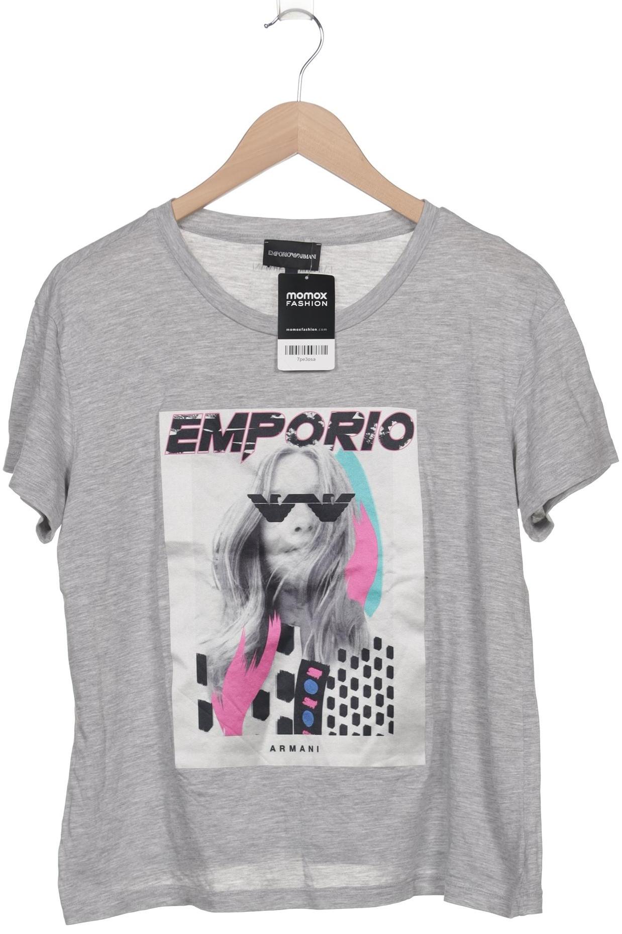 

Emporio Armani Damen T-Shirt, grau, Gr. 40