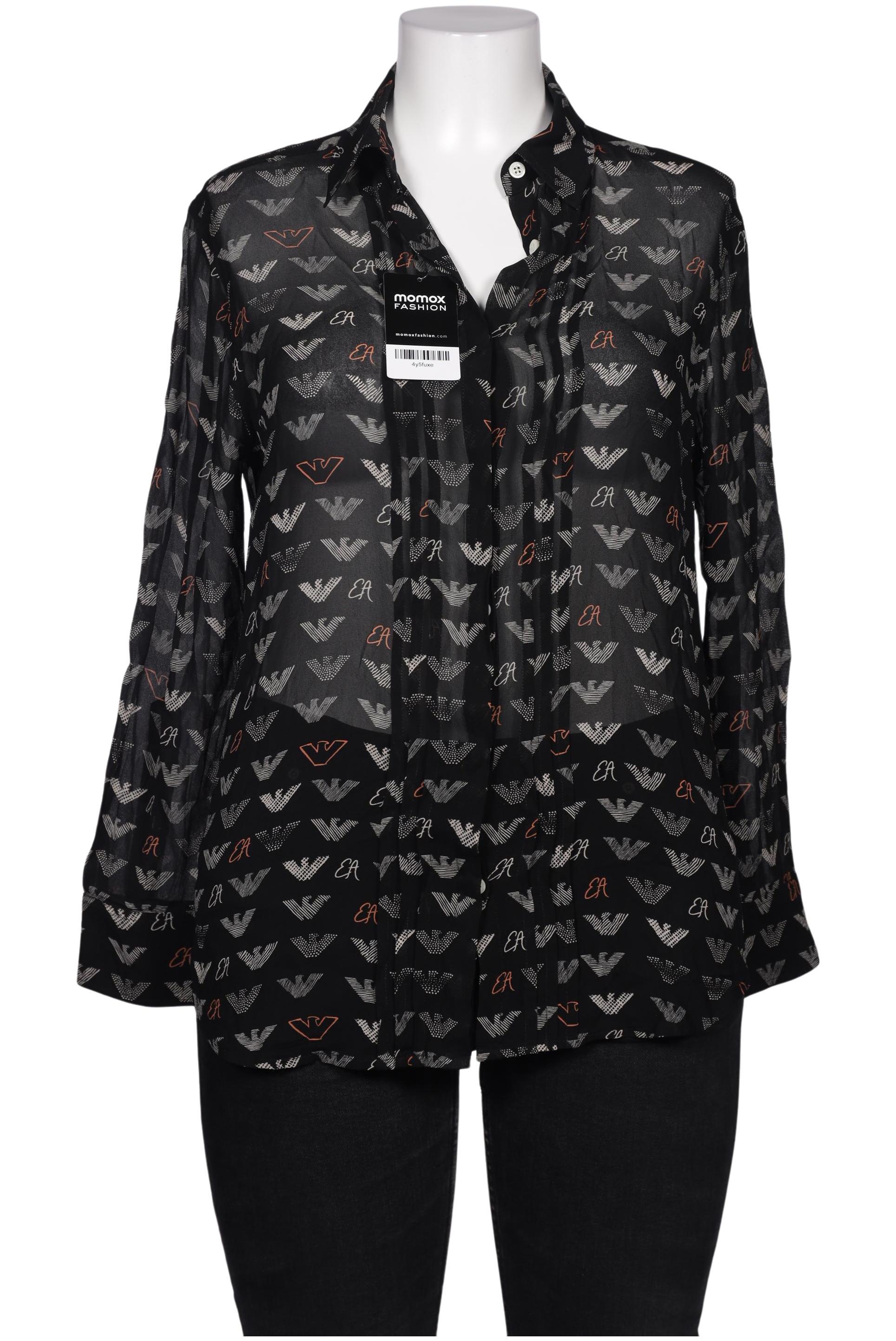 

Emporio Armani Damen Bluse, schwarz, Gr. 44