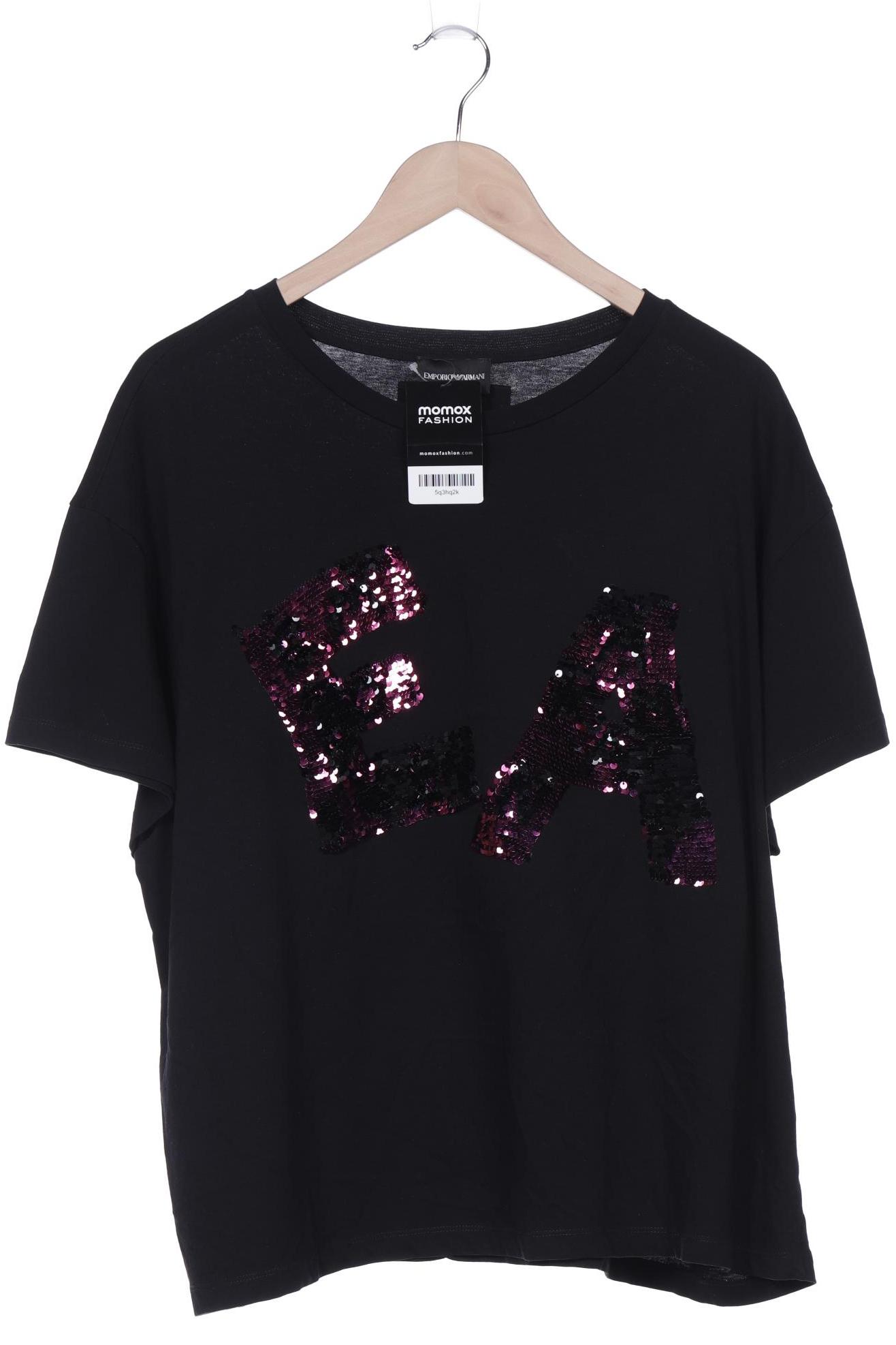 

Emporio Armani Damen T-Shirt, schwarz, Gr. 50