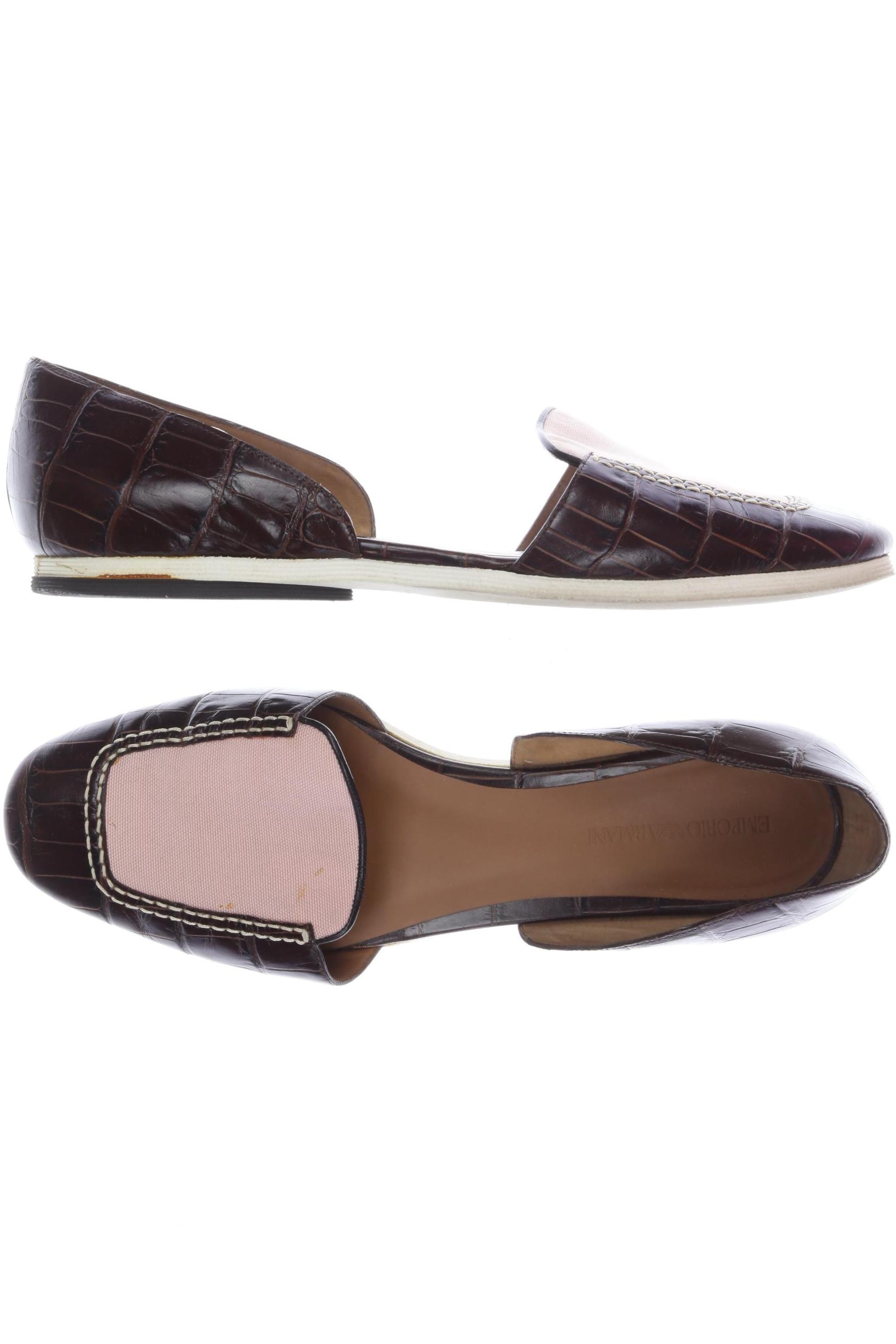 

Emporio Armani Damen Ballerinas, braun, Gr. 41