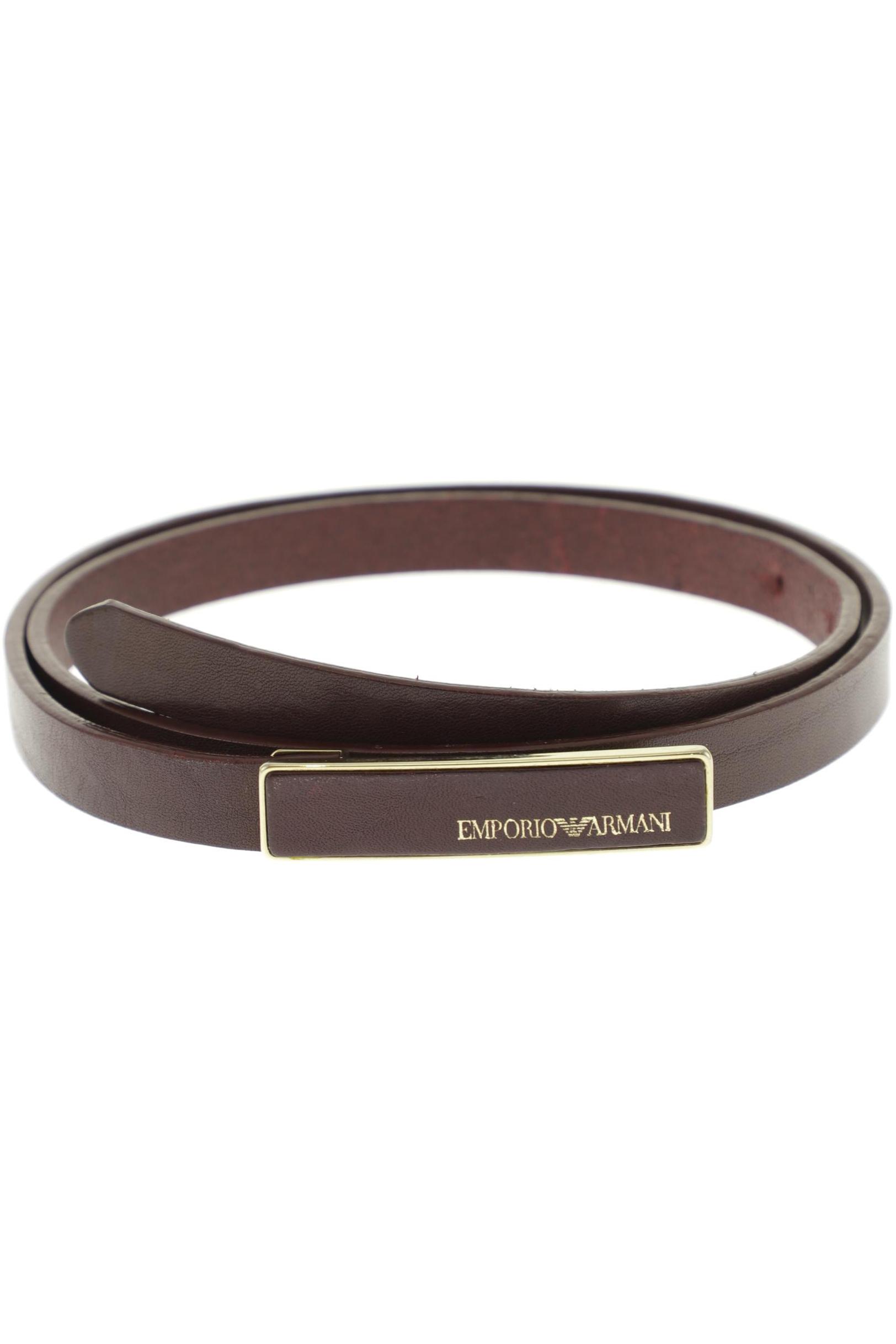 

Emporio Armani Damen Gürtel, bordeaux