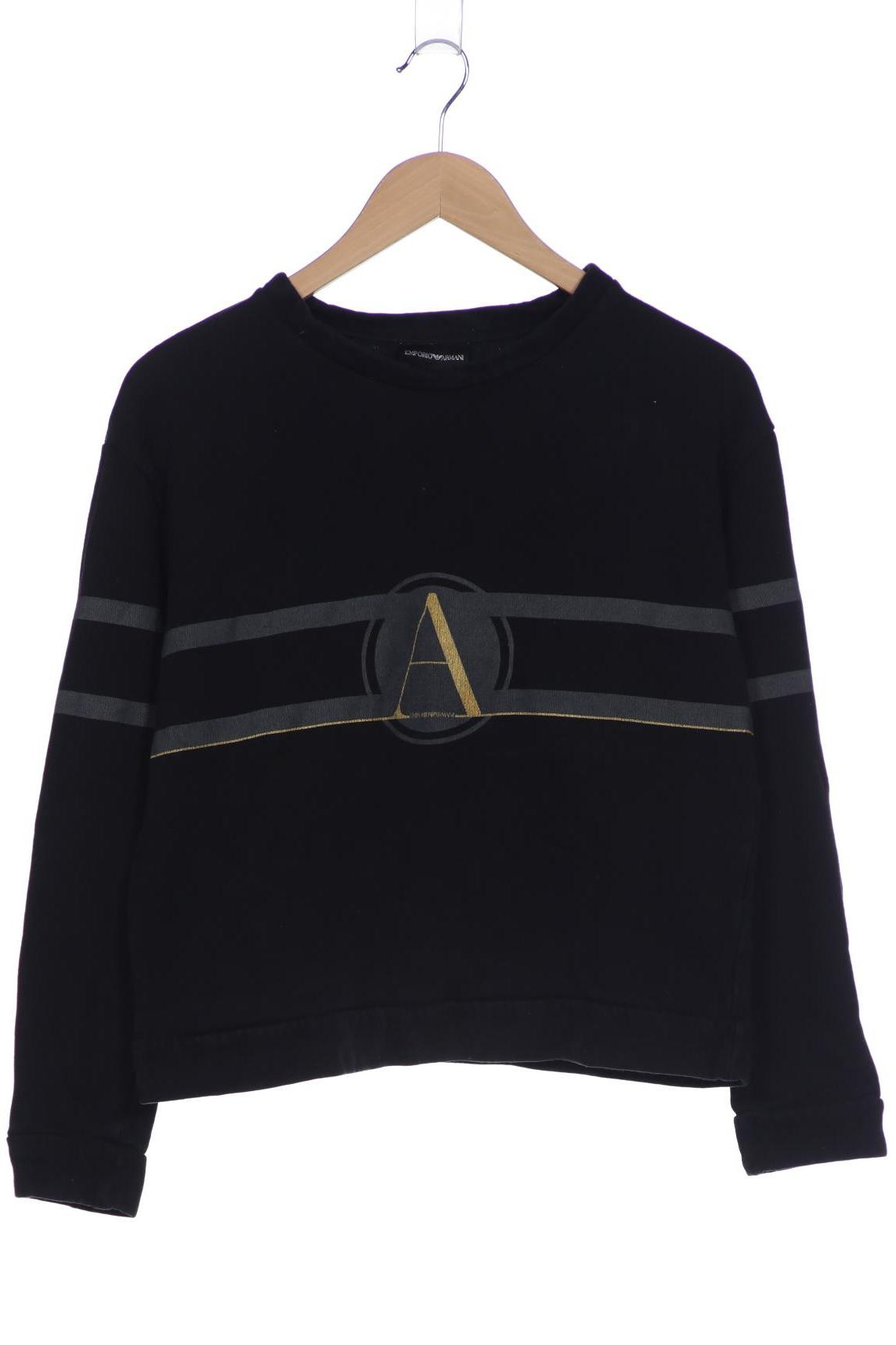 

Emporio Armani Damen Sweatshirt, schwarz, Gr. 46