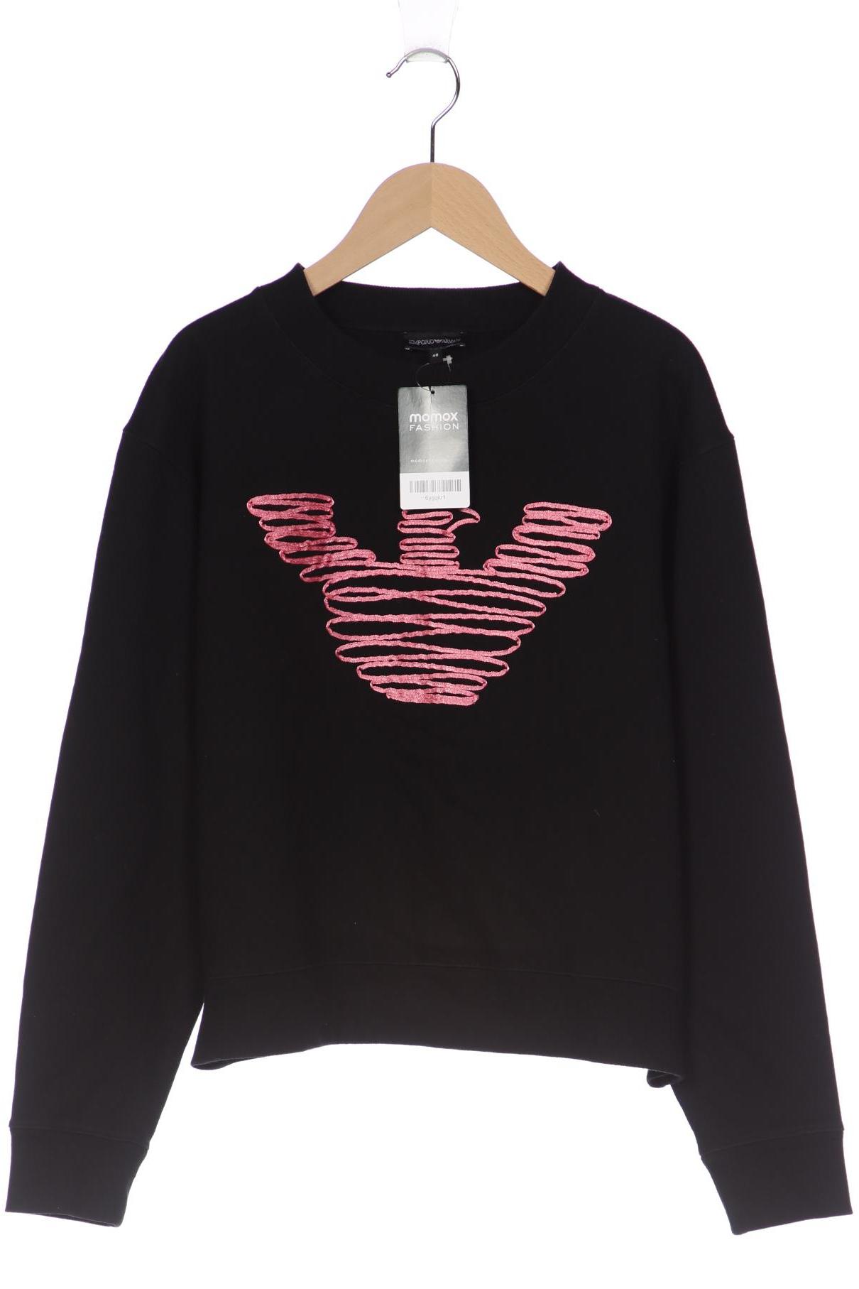 

Emporio Armani Damen Sweatshirt, schwarz